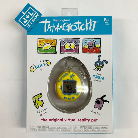 The Original Tamagotchi (Gen 2) (Yellow/Blue) - Tamagotchi Toy Tamagotchi   