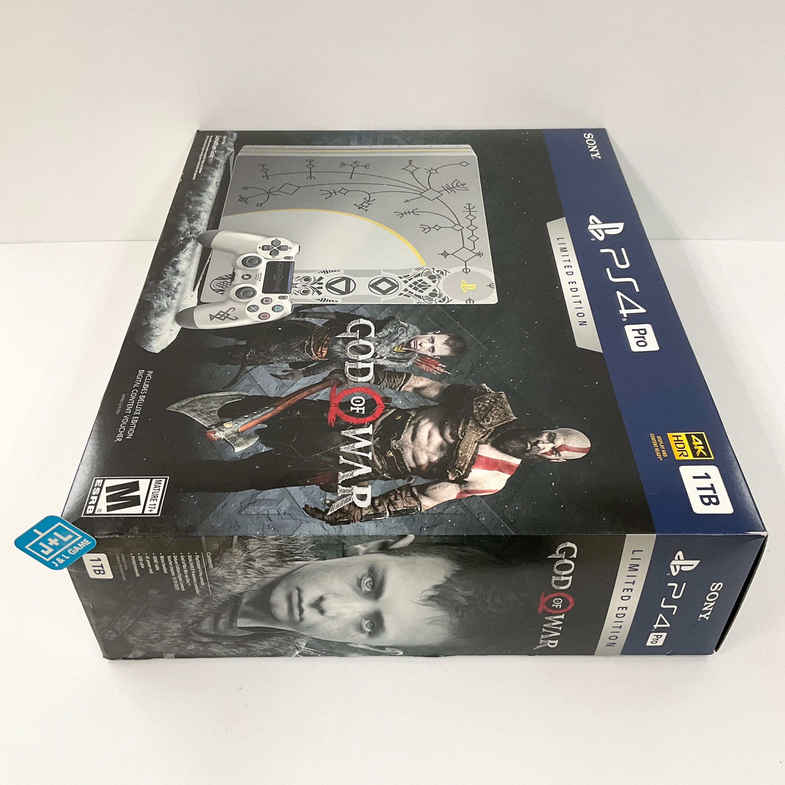 Sony PlayStation 4 Pro 1TB Limited Edition Console - God of War Bundle (US) - (PS4) Playstation 4 Consoles Sony   