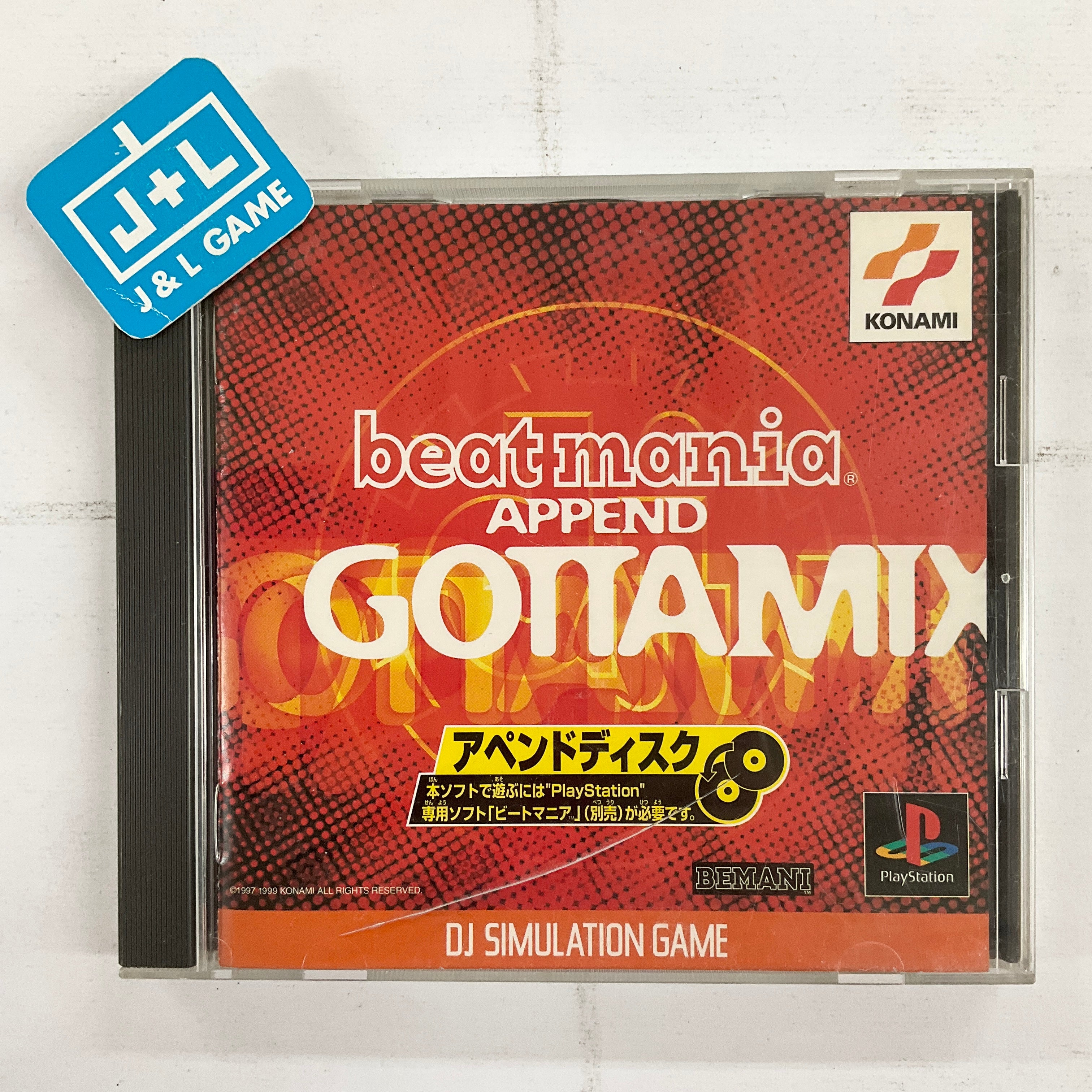 BeatMania Append GottaMix - (PS1) PlayStation 1 [Pre-Owned] (Japanese Import) Video Games Konami   