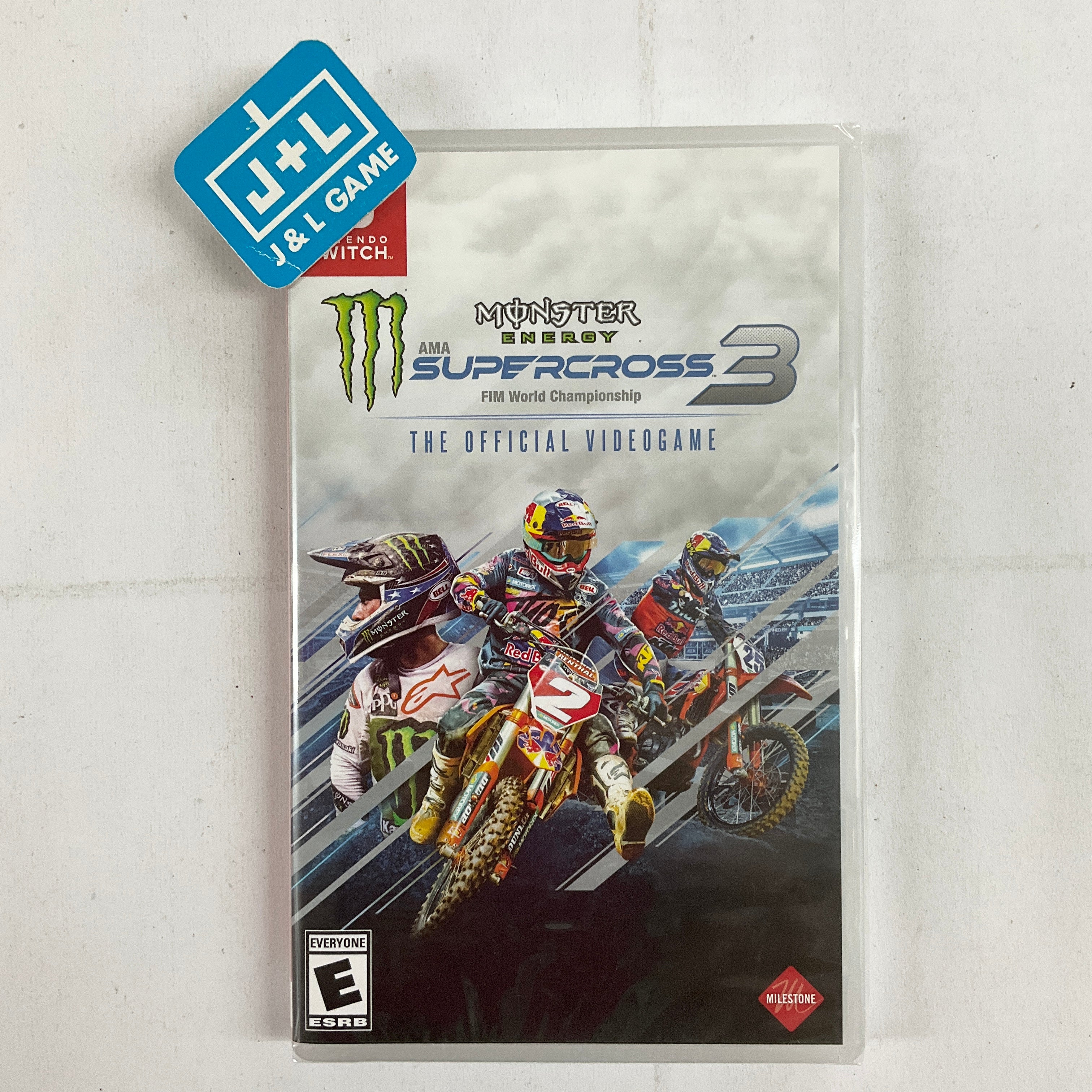 Monster Energy Supercross - The Official Videogame 3 - (NSW) Nintendo Switch Video Games Milestone S.r.l   