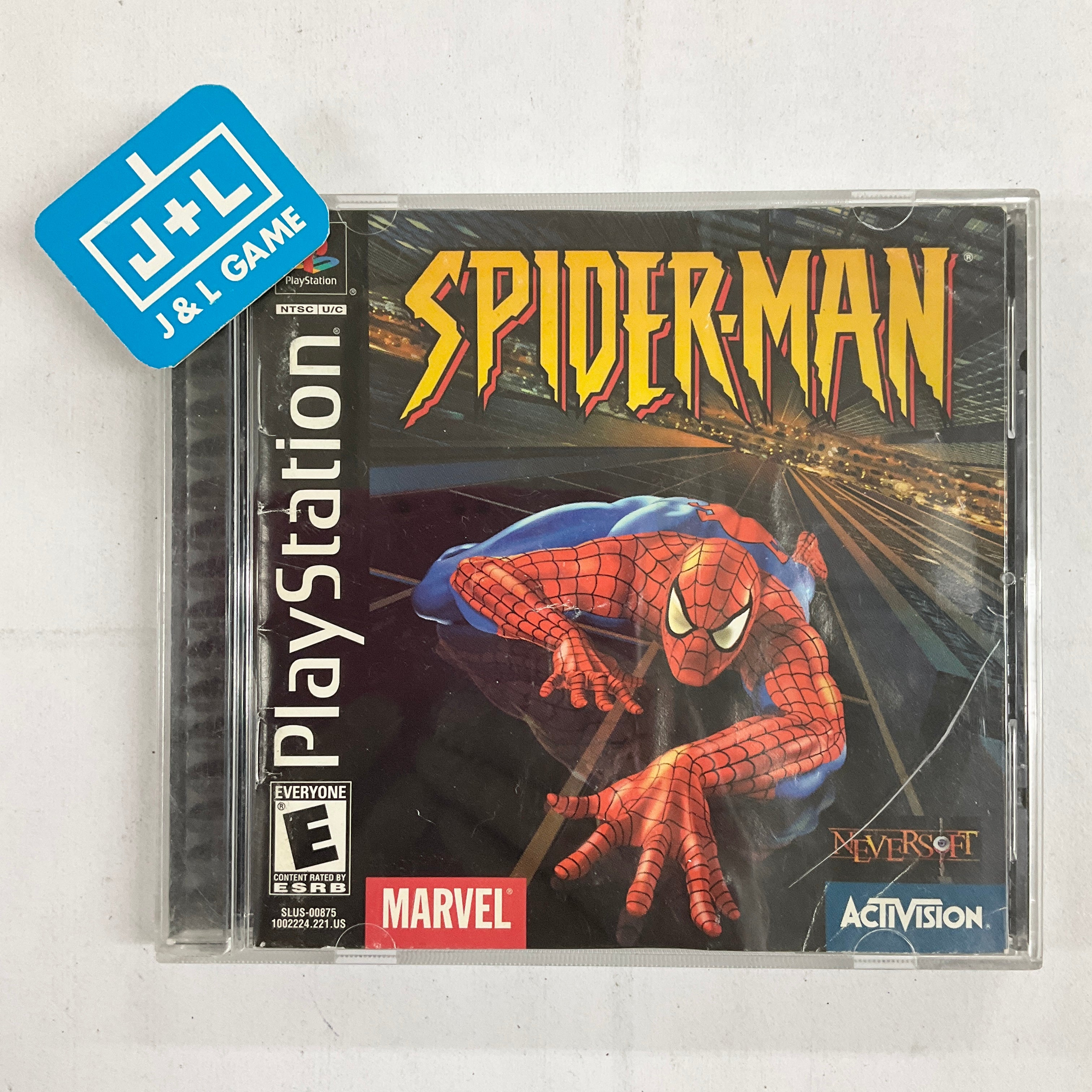 Spider-Man - (PS1) PlayStation 1 [Pre-Owned] Video Games Activision   