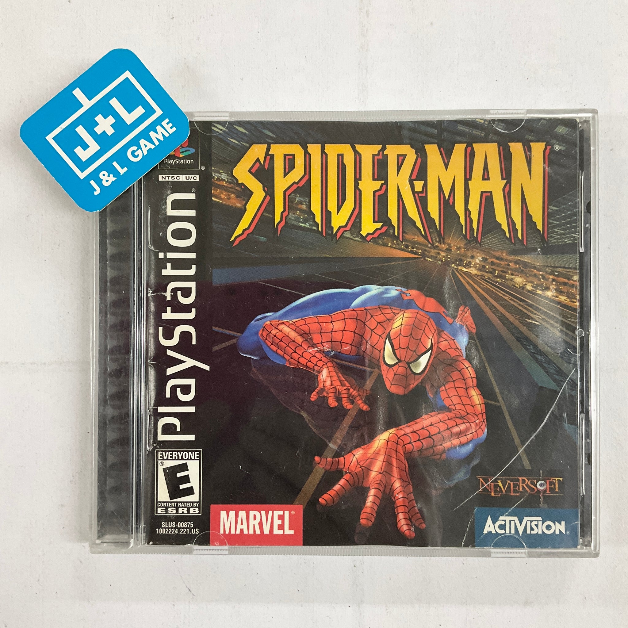 SpiderMan (PS1) PlayStation 1 [PreOwned] J&L Video Games New York City