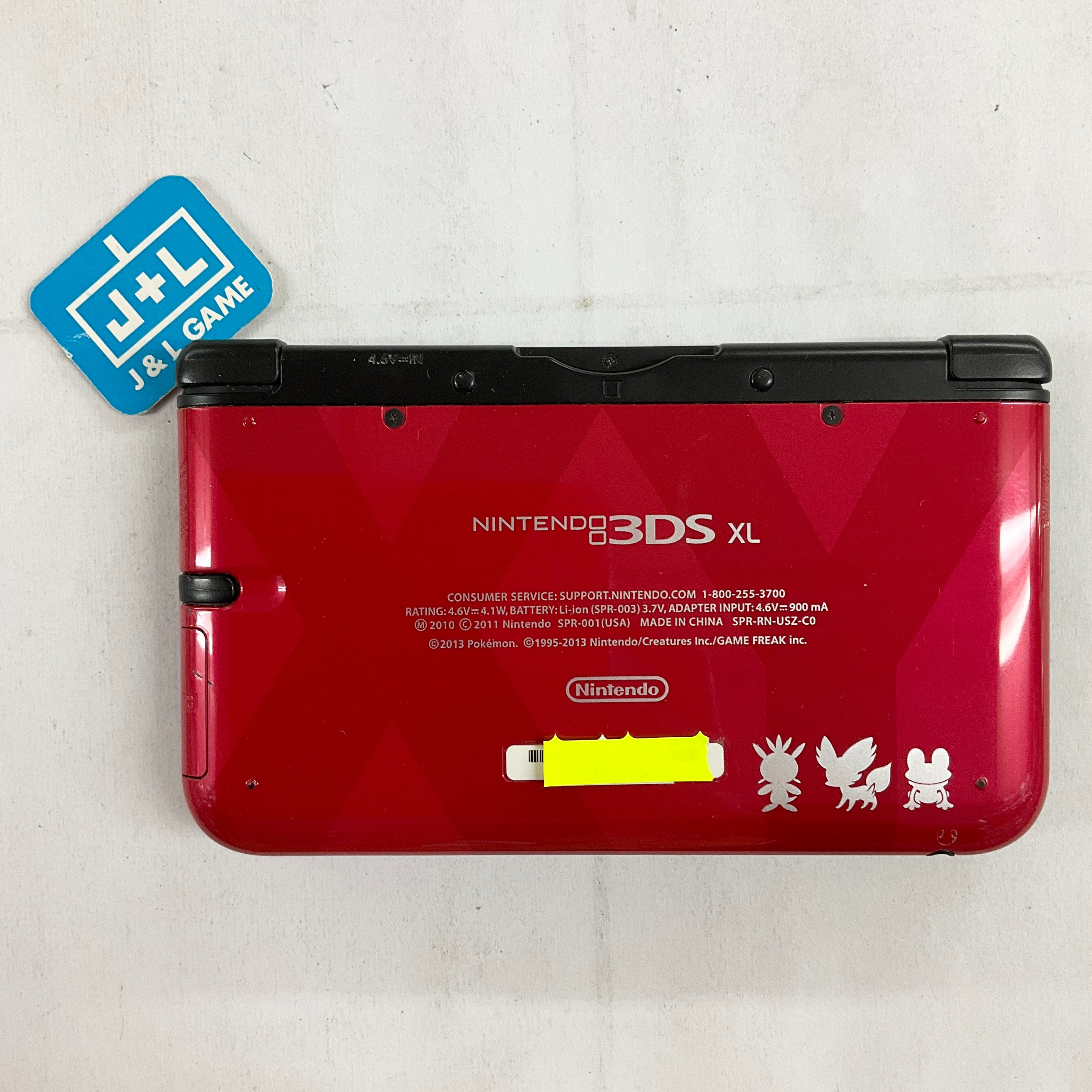 Nintendo 3DS XL Console (Pokémon X & Y Limited Edition Red) - Nintendo 3DS [Pre-Owned] Consoles Nintendo   