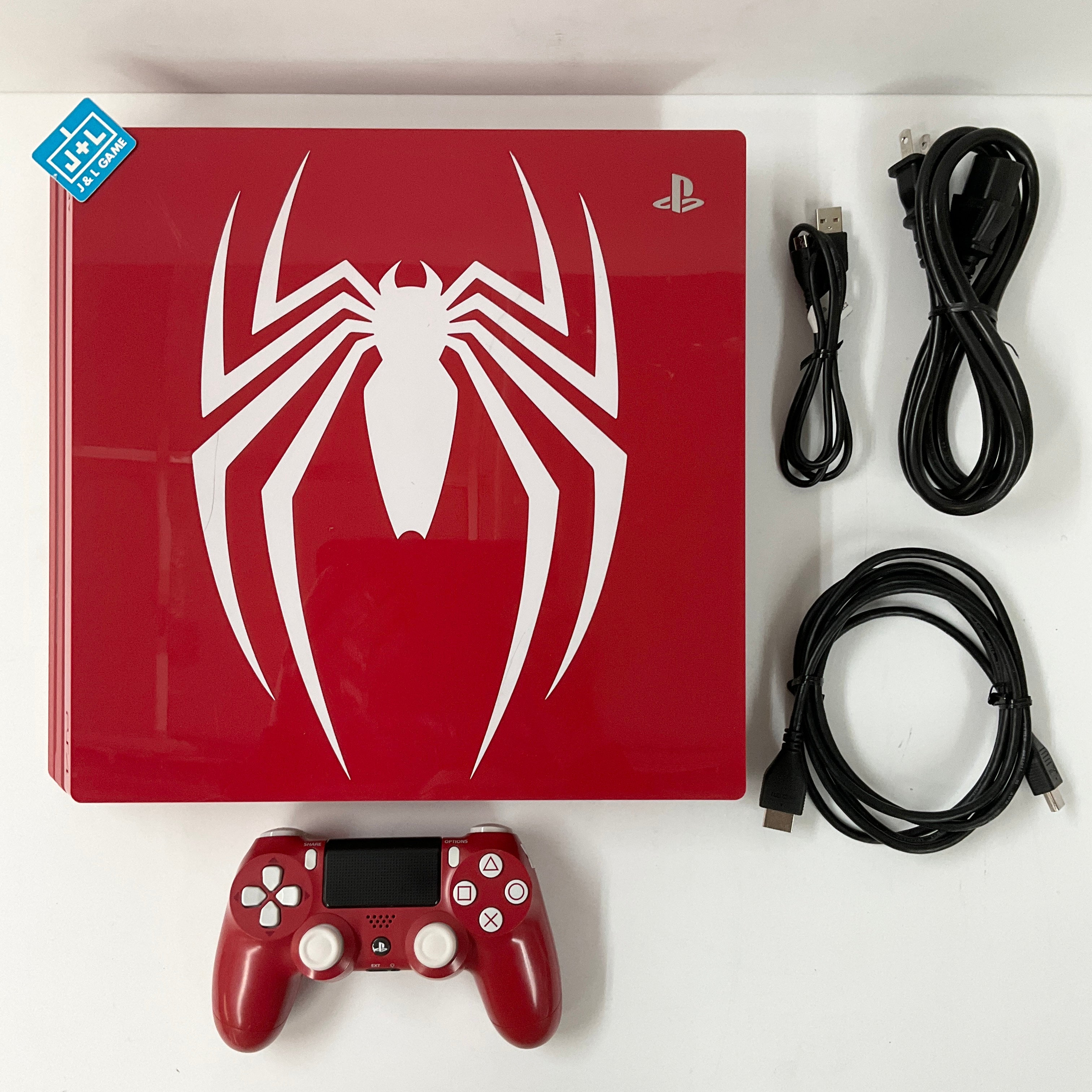 SONY PlayStation 4 Pro 1TB Limited Edition Console (Marvel's Spider-Man Bundle) - (PS4) PlayStation 4 [Pre-Owned] Consoles Sony   