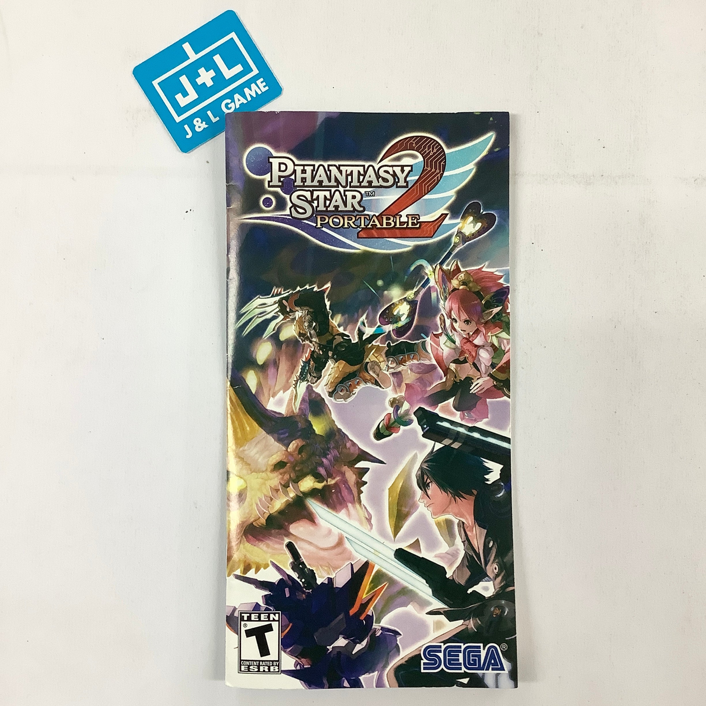 Phantasy Star Portable 2 - Sony PSP [Pre-Owned] Video Games SEGA   