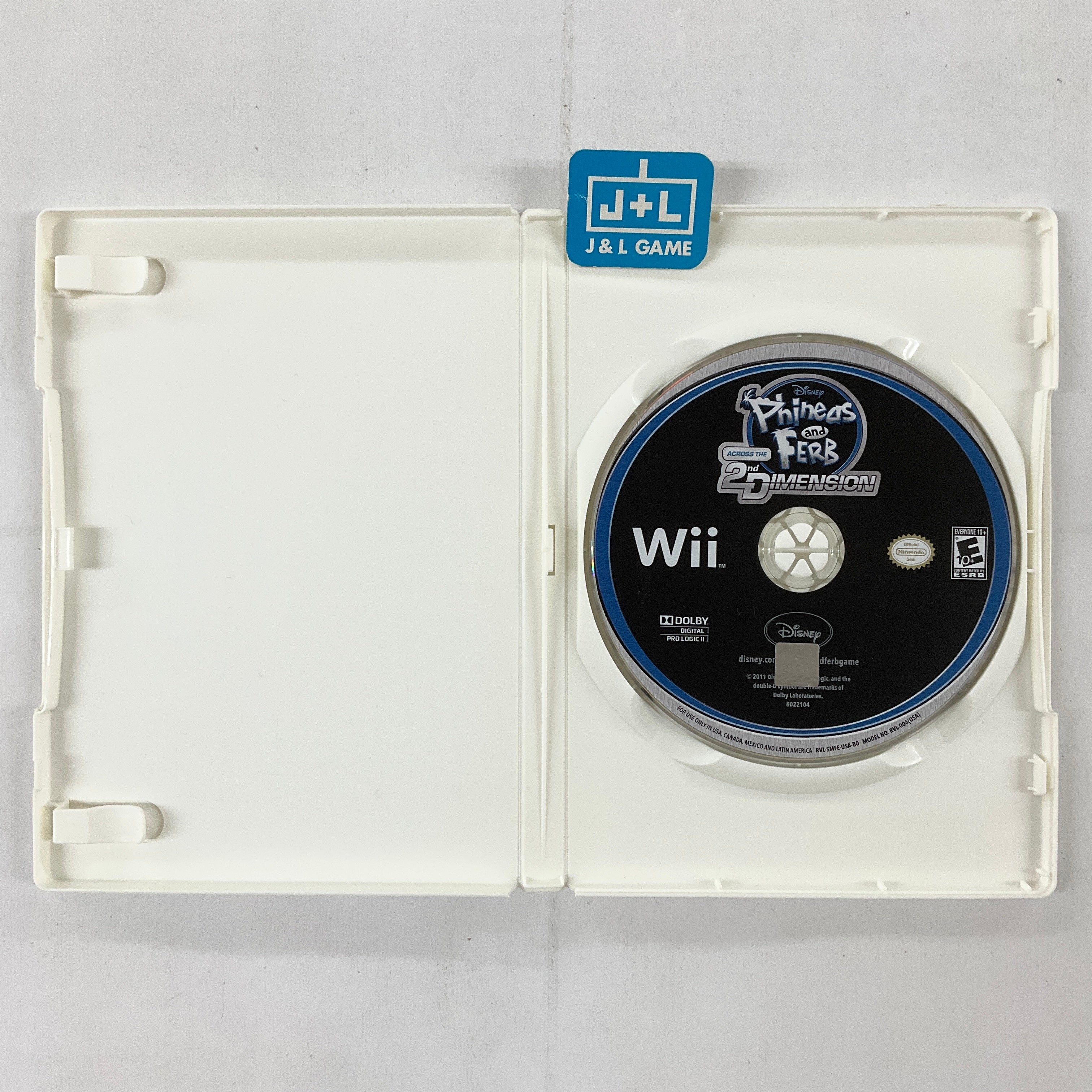 Phineas and Ferb: Across the 2nd Dimension - Nintendo Wii [Pre