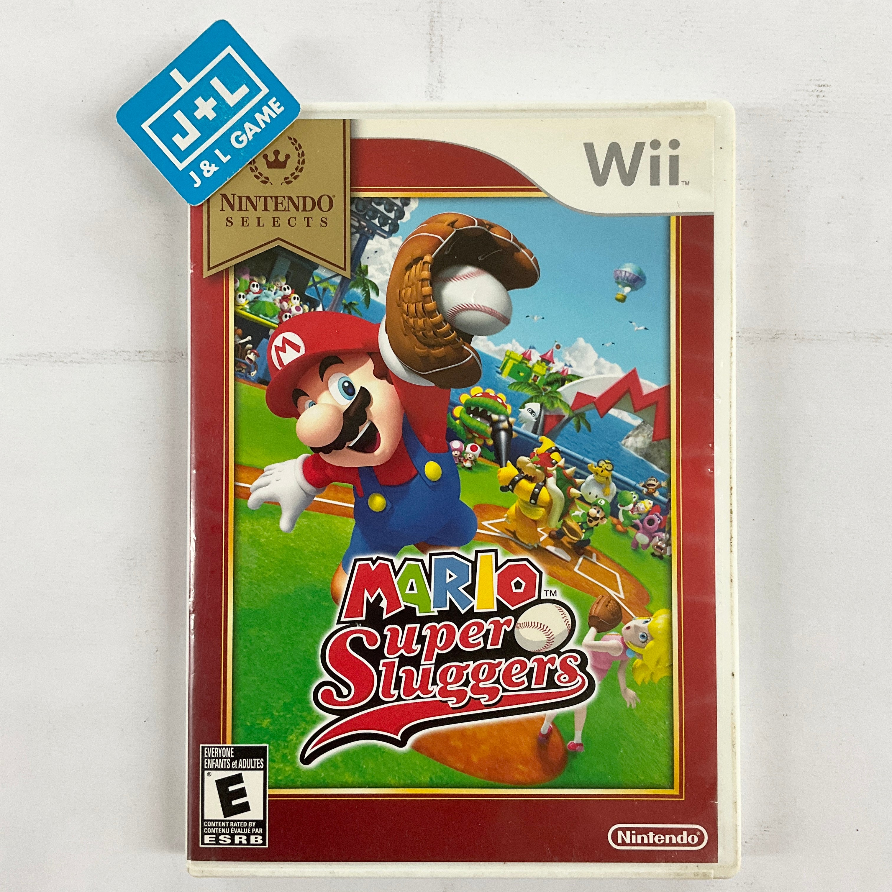 Mario Super Sluggers (Nintendo Selects) - Nintendo Wii [Pre-Owned] Video Games Nintendo   