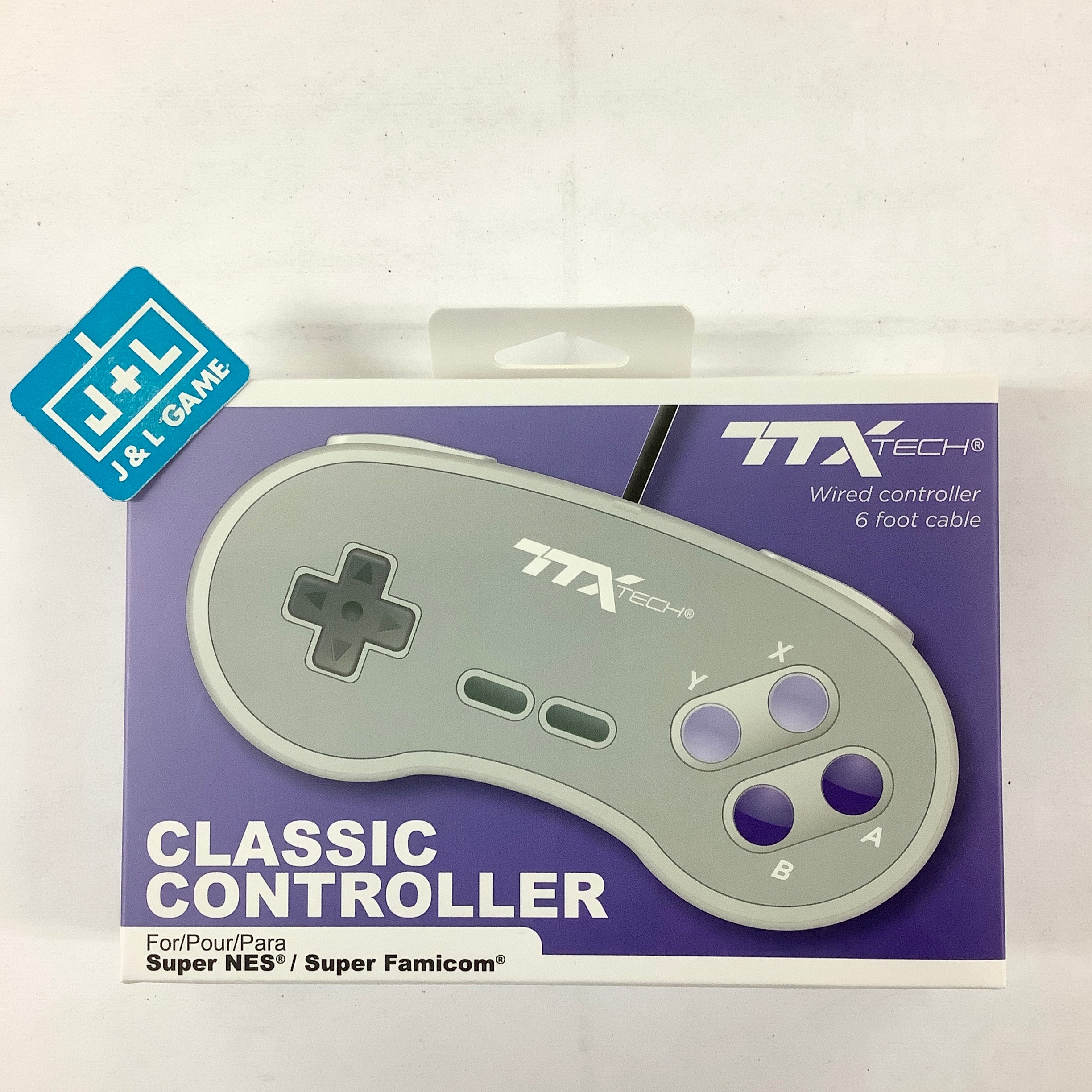 TTX Tech Classic Controller - (SNES) Super Nintendo Accessories TTX Tech   