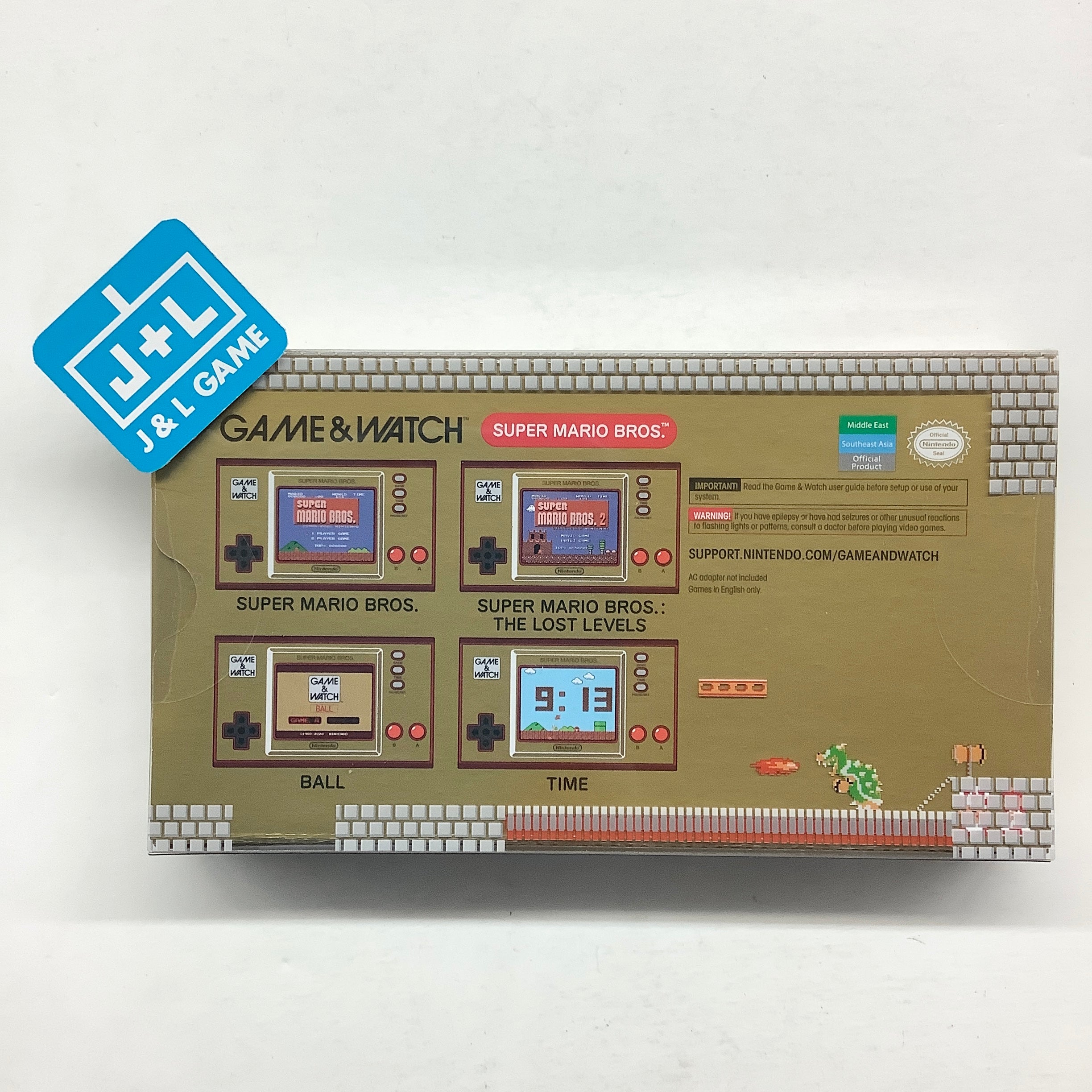 Nintendo Game & Watch: Super Mario Bros. (World Edition) Consoles Nintendo   