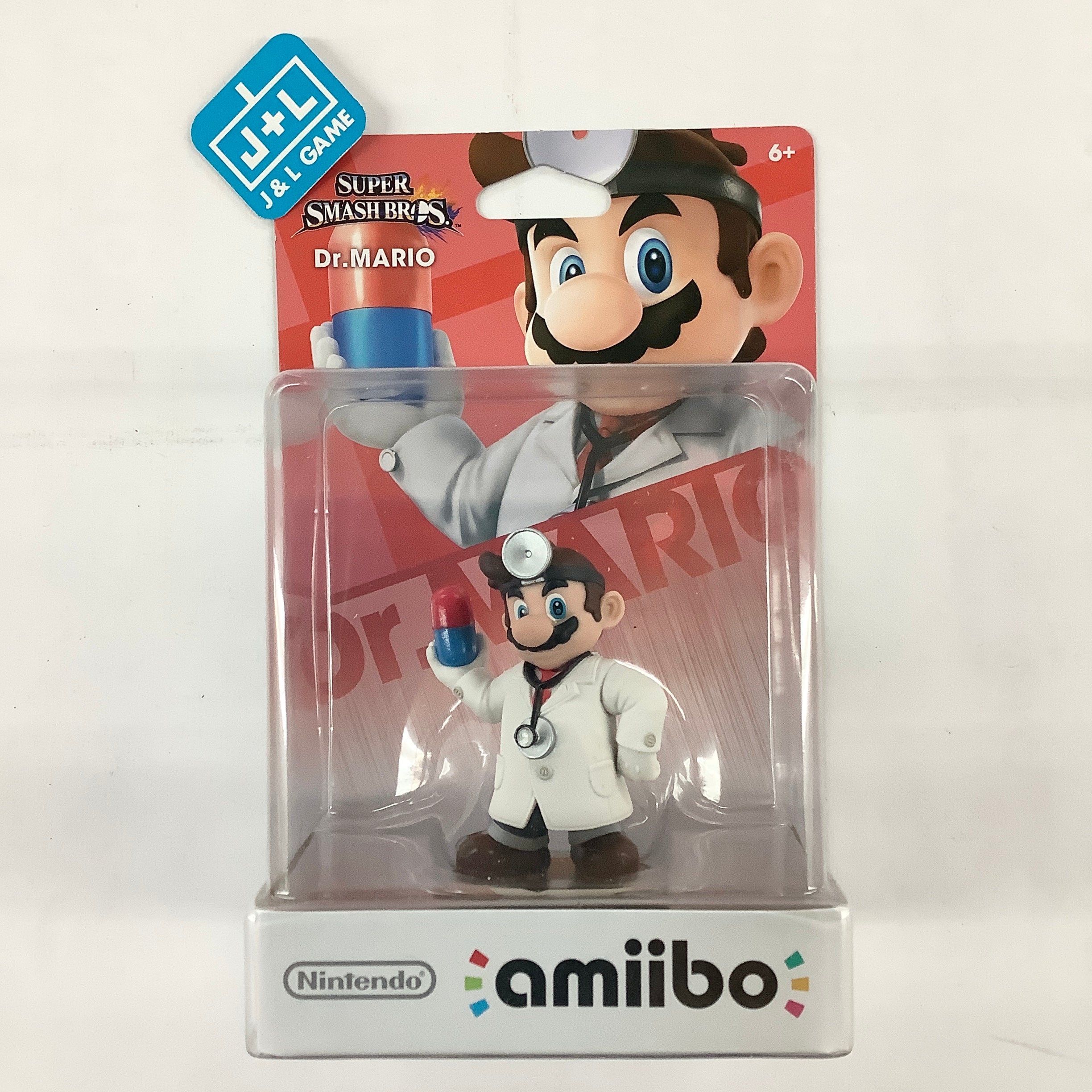 Dr. Mario (Super Smash Bros. series) - Nintendo WiiU Amiibo Amiibo Nintendo   