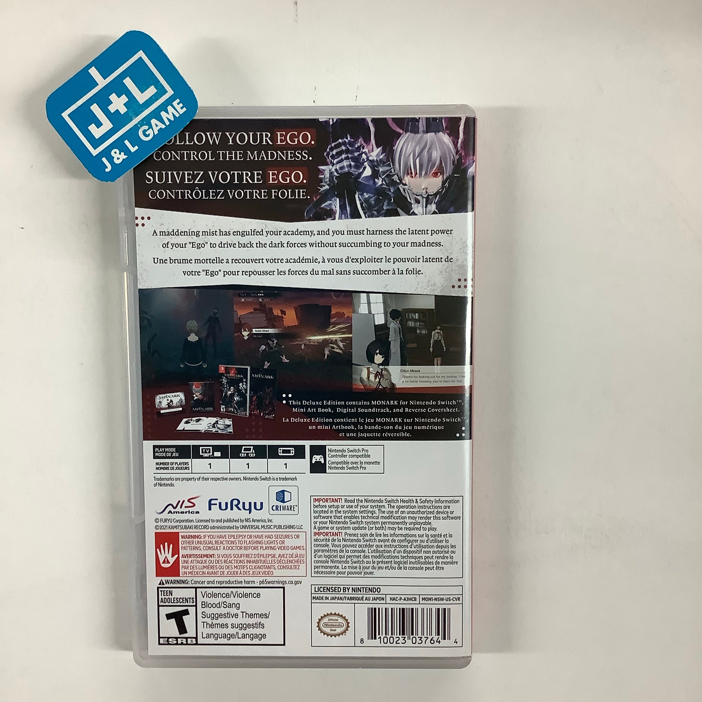 Monark: Deluxe Edition - (NSW) Nintendo Switch [UNBOXING] Video Games NIS America   
