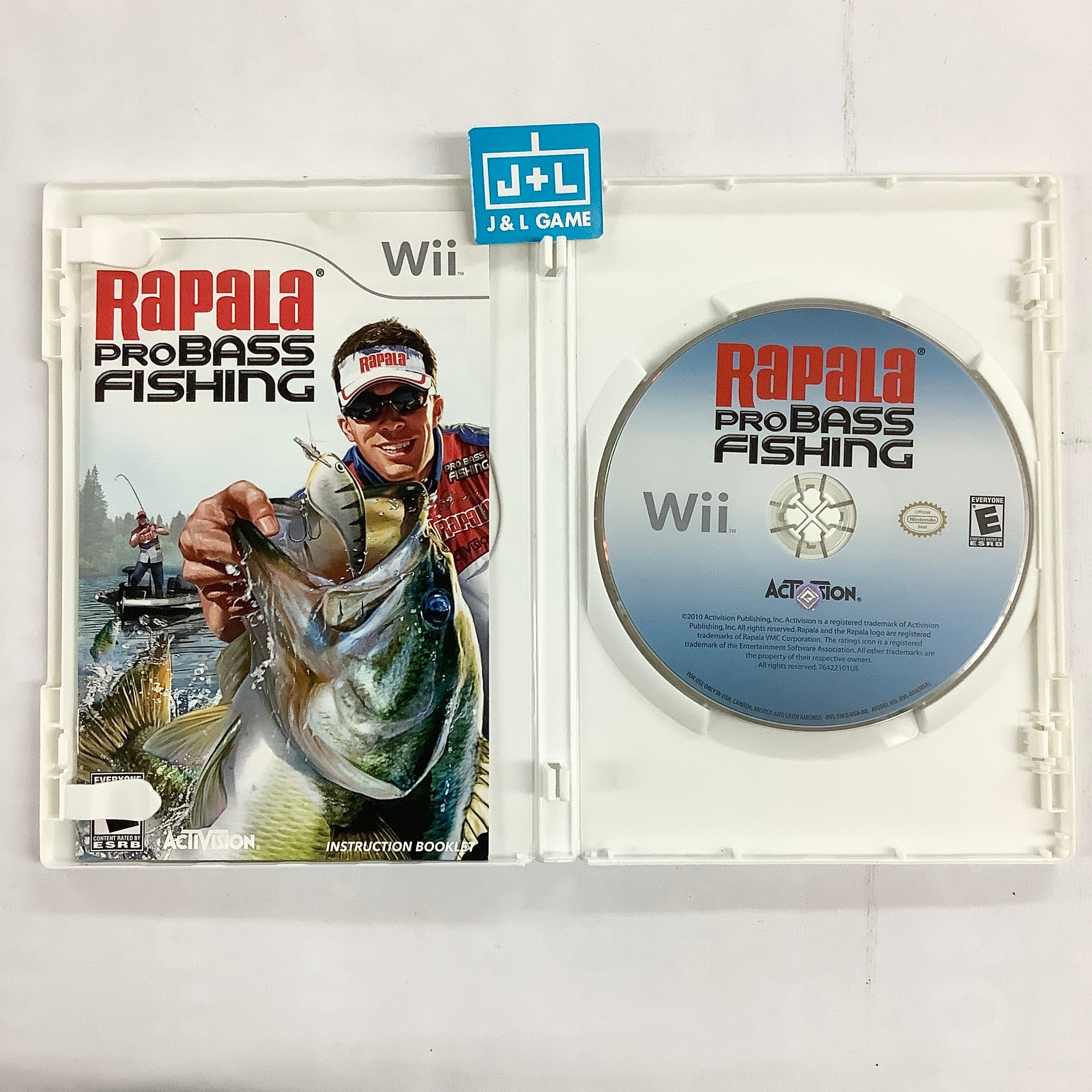 Rapala Pro Bass Fishing (2010) - Nintendo Wii [Pre-Owned] Video Games Activision   