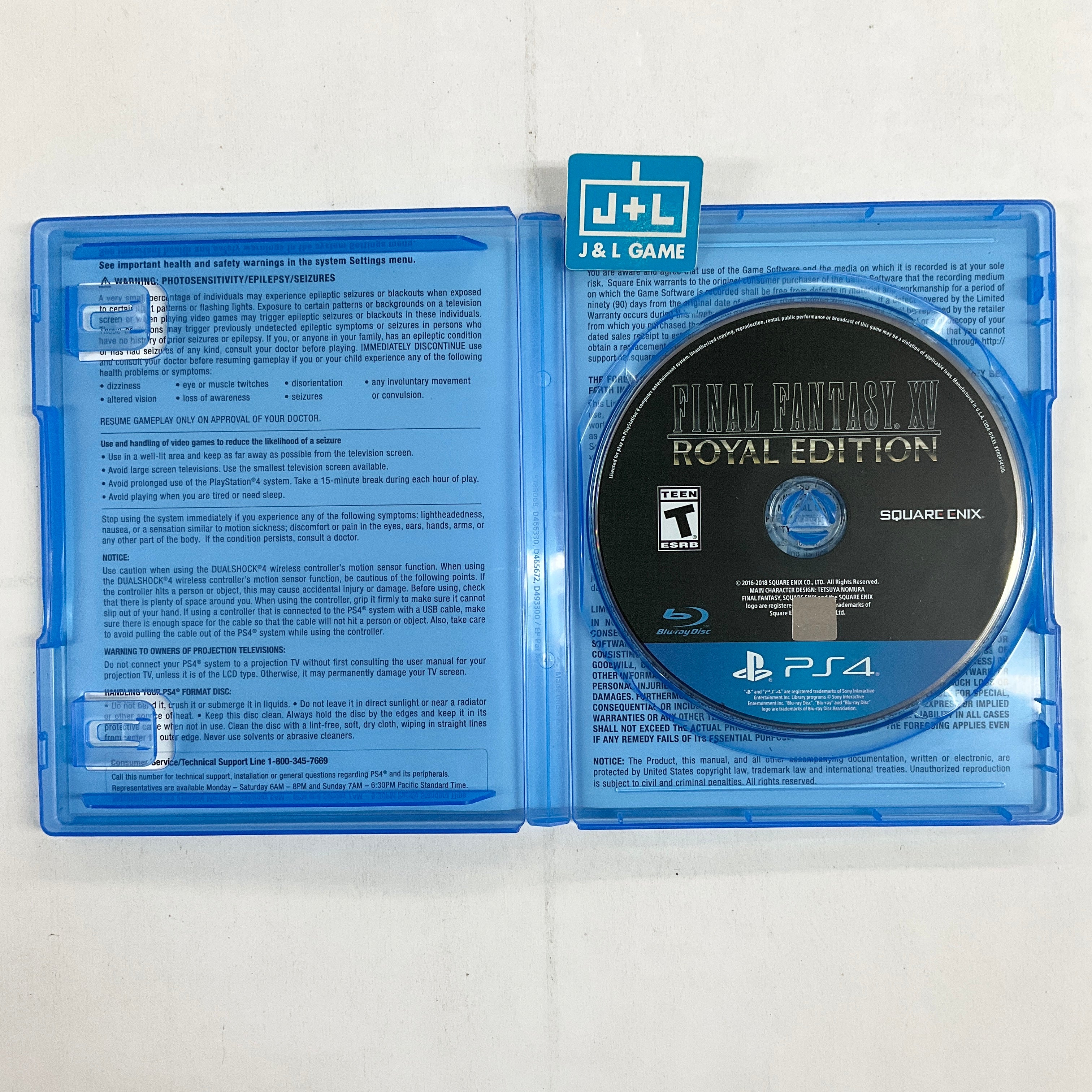 Final Fantasy XV Royal Edition - (PS4) PlayStation 4 [Pre-Owned] Video Games Square Enix   