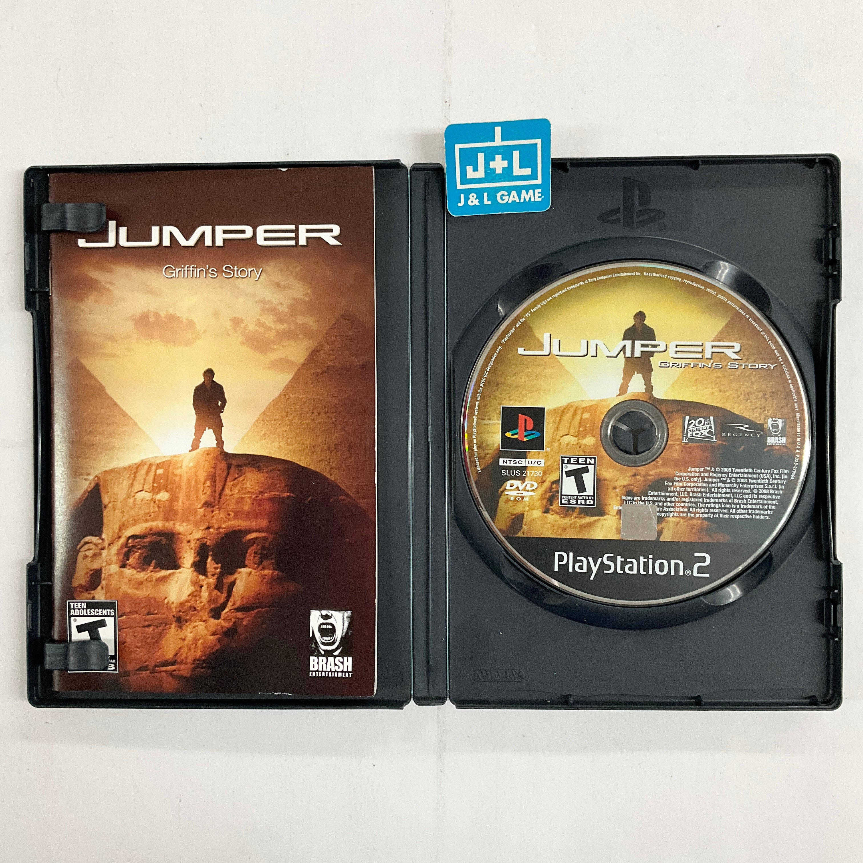 Jumper: Griffin's Story - (PS2) PlayStation 2 [Pre-Owned] Video Games Brash Entertainment   