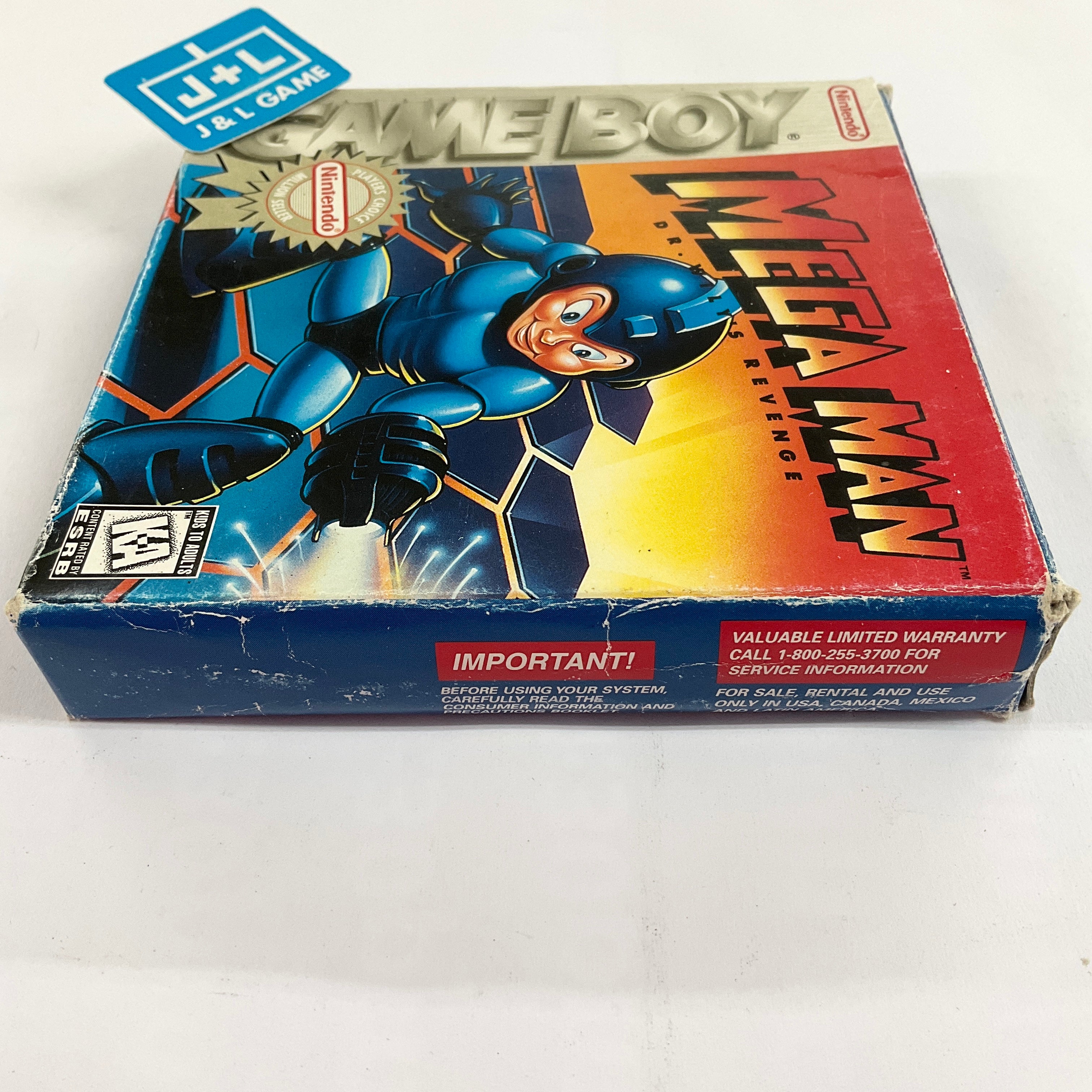 Mega Man: Dr. Wily's Revenge (Player's Choice) - (GB) Game Boy [Pre-Owned] Video Games Capcom   