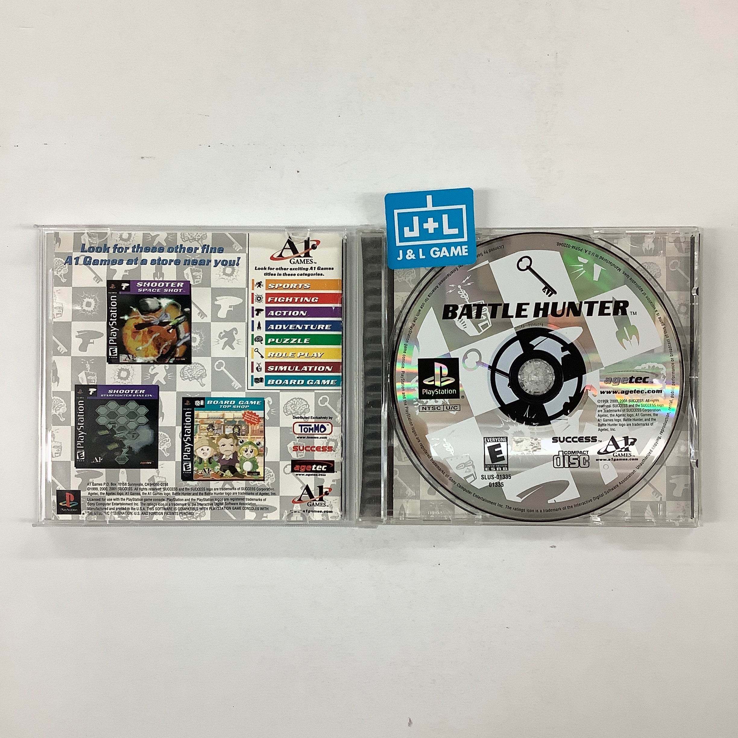 Battle Hunter - (PS1) PlayStation 1 [Pre-Owned] Video Games Agetec   