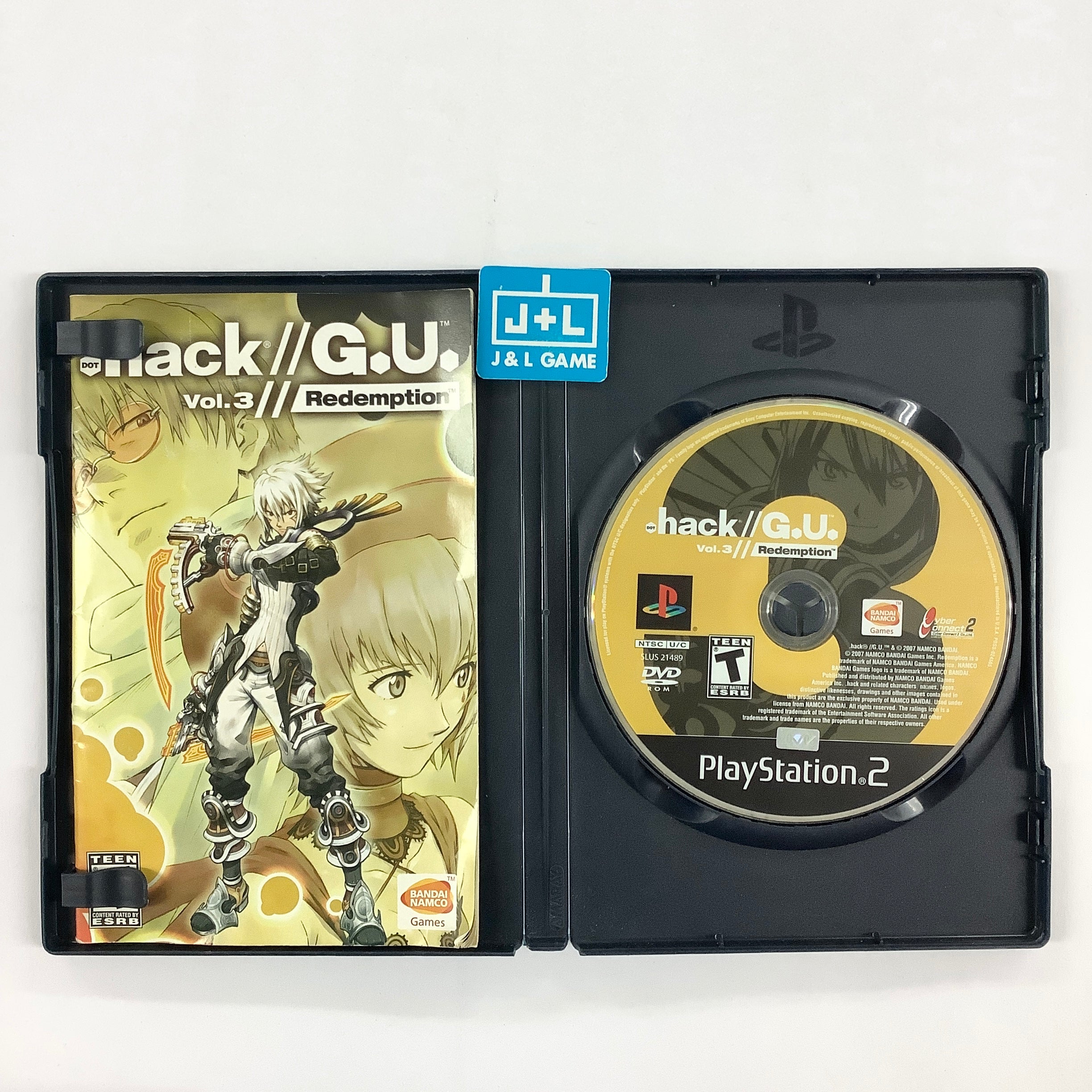 .hack//G.U. Vol. 3: Redemption - (PS2) PlayStation 2 [Pre-Owned] Video Games Bandai Namco   