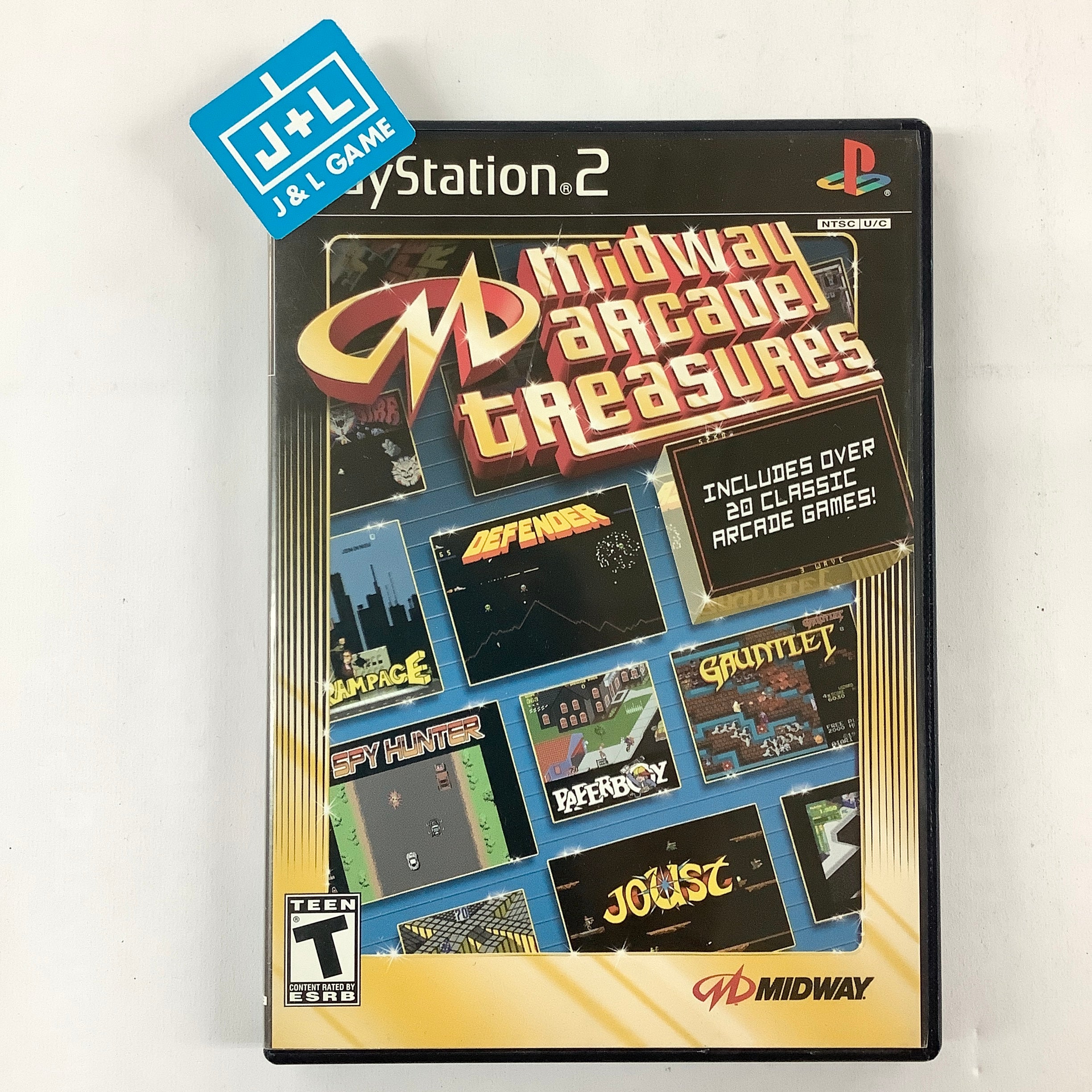 Midway Arcade Treasures - (PS2) PlayStation 2 [Pre-Owned] Video Games Midway   