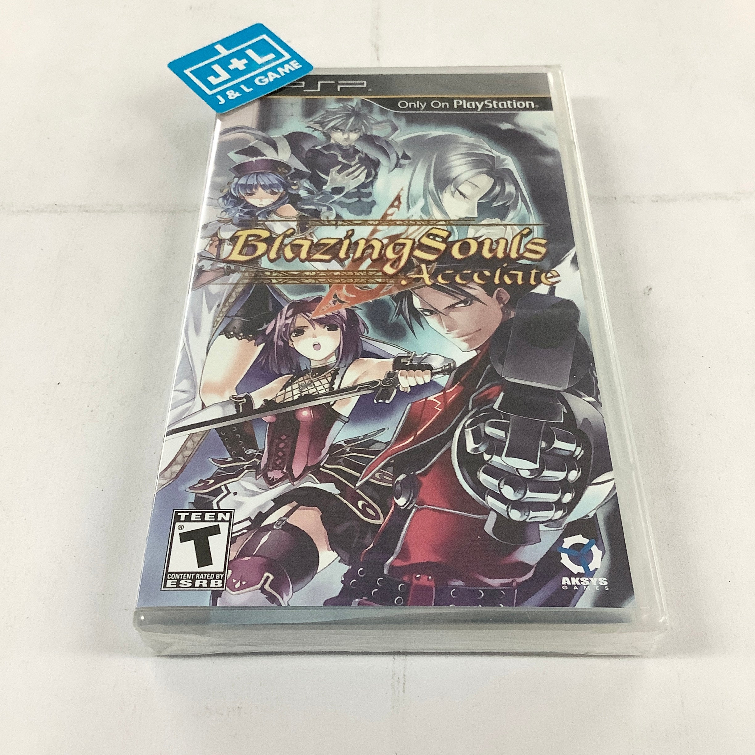 Blazing Souls: Accelate - Sony PSP Video Games Aksys   