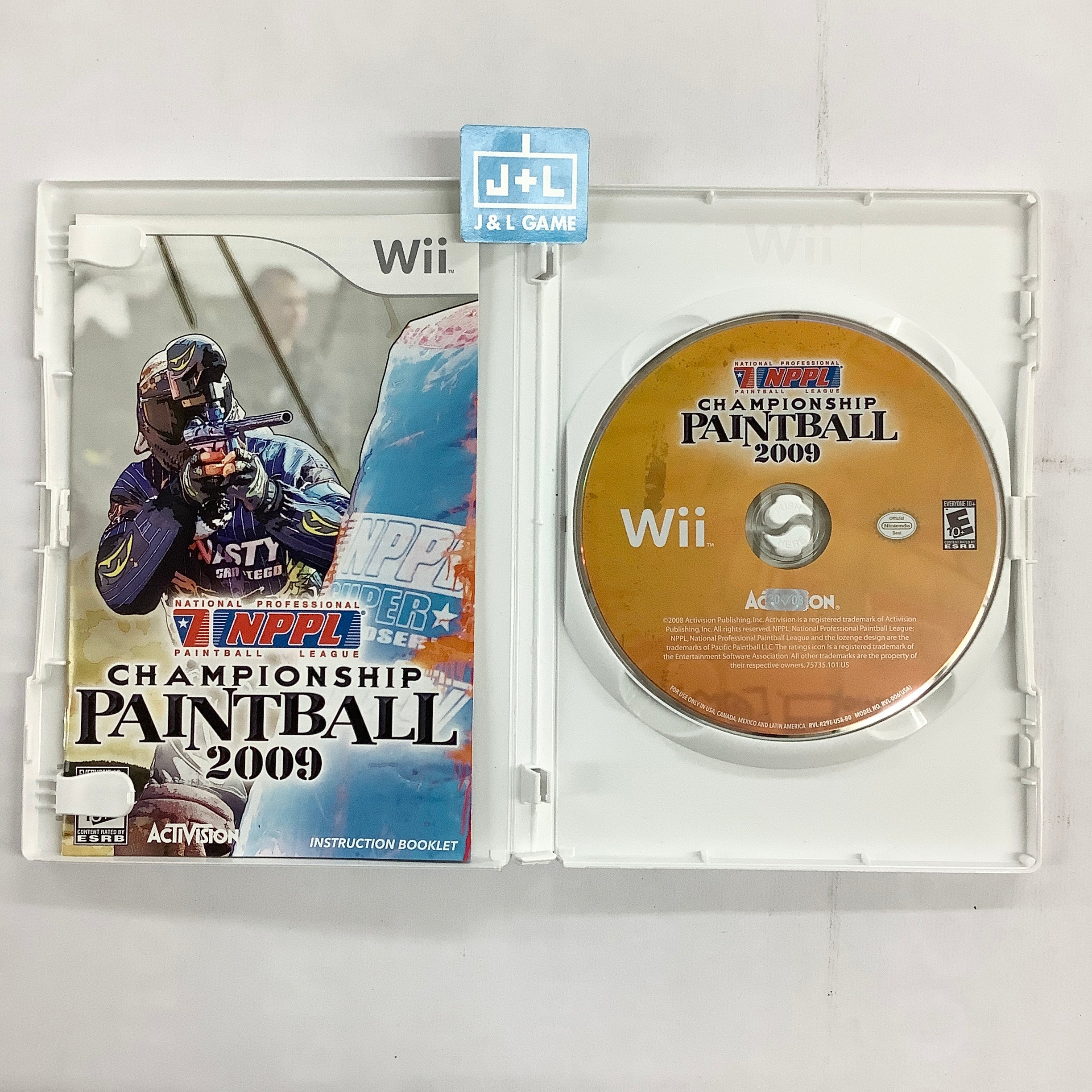 NPPL Championship Paintball 2009 - Nintendo Wii [Pre-Owned] Video Games Activision   