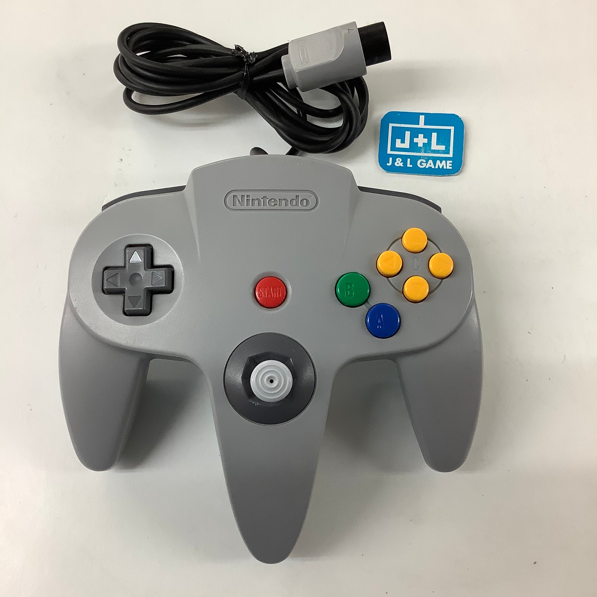 Nintendo 64 Controller (Gray) - (N64) Nintendo 64 [Pre-Owned] Accessories Nintendo   