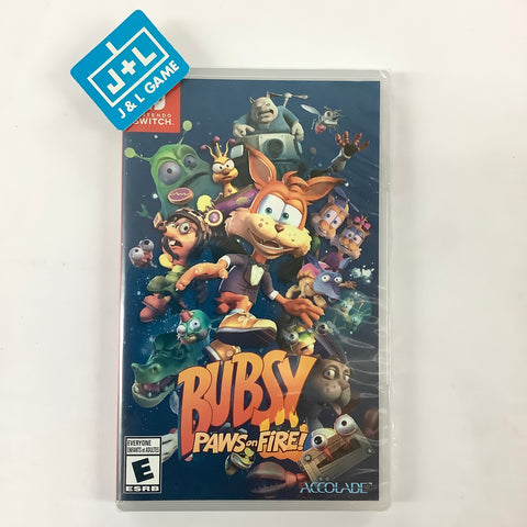 Bubsy: Paws On Fire! - (NSW) Nintendo Switch Video Games Accolade   