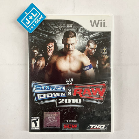 WWE SmackDown vs. Raw 2010 - Nintendo Wii [Pre-Owned] Video Games THQ   