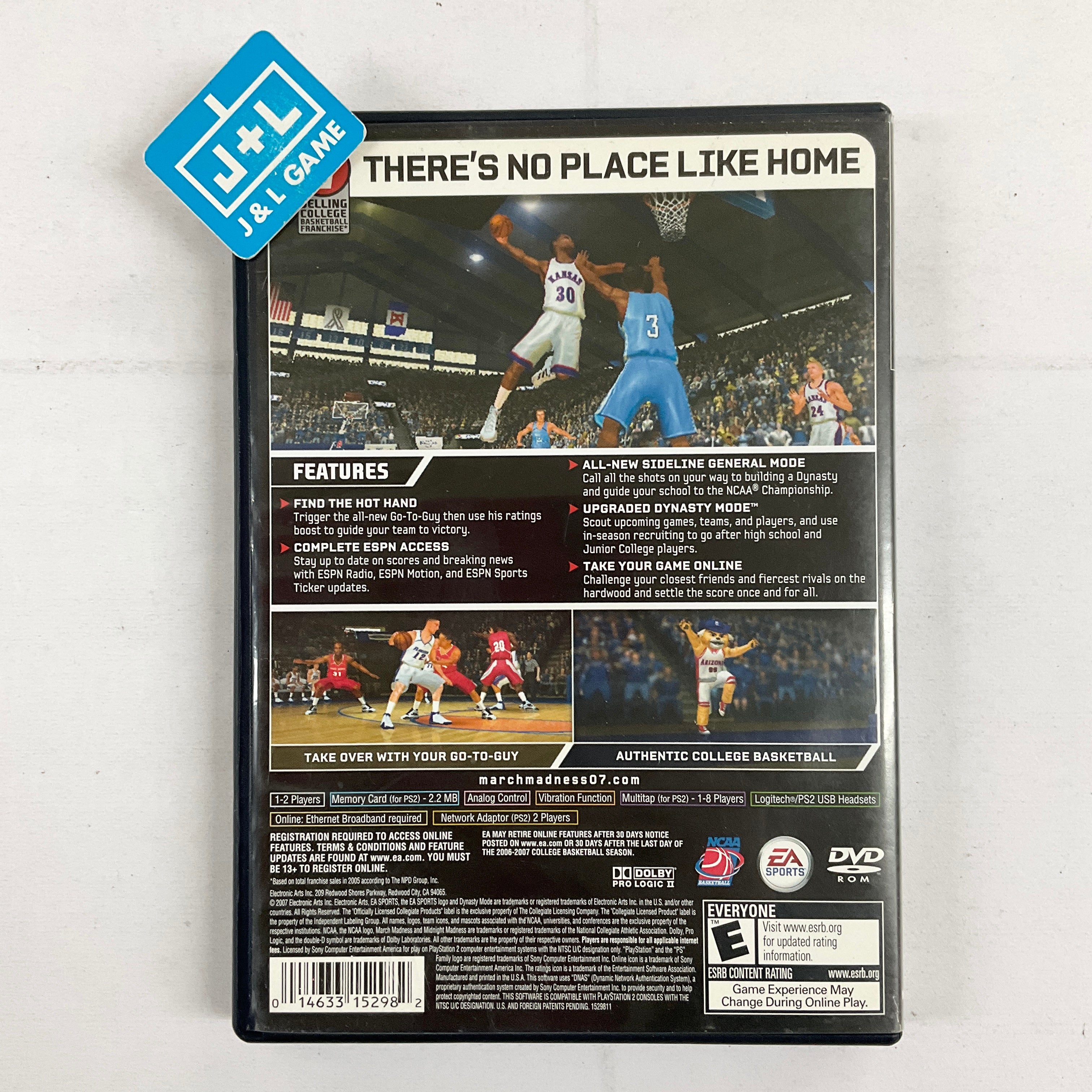NCAA March Madness 07 - (PS2) PlayStation 2 [Pre-Owned] Video Games EA Sports   
