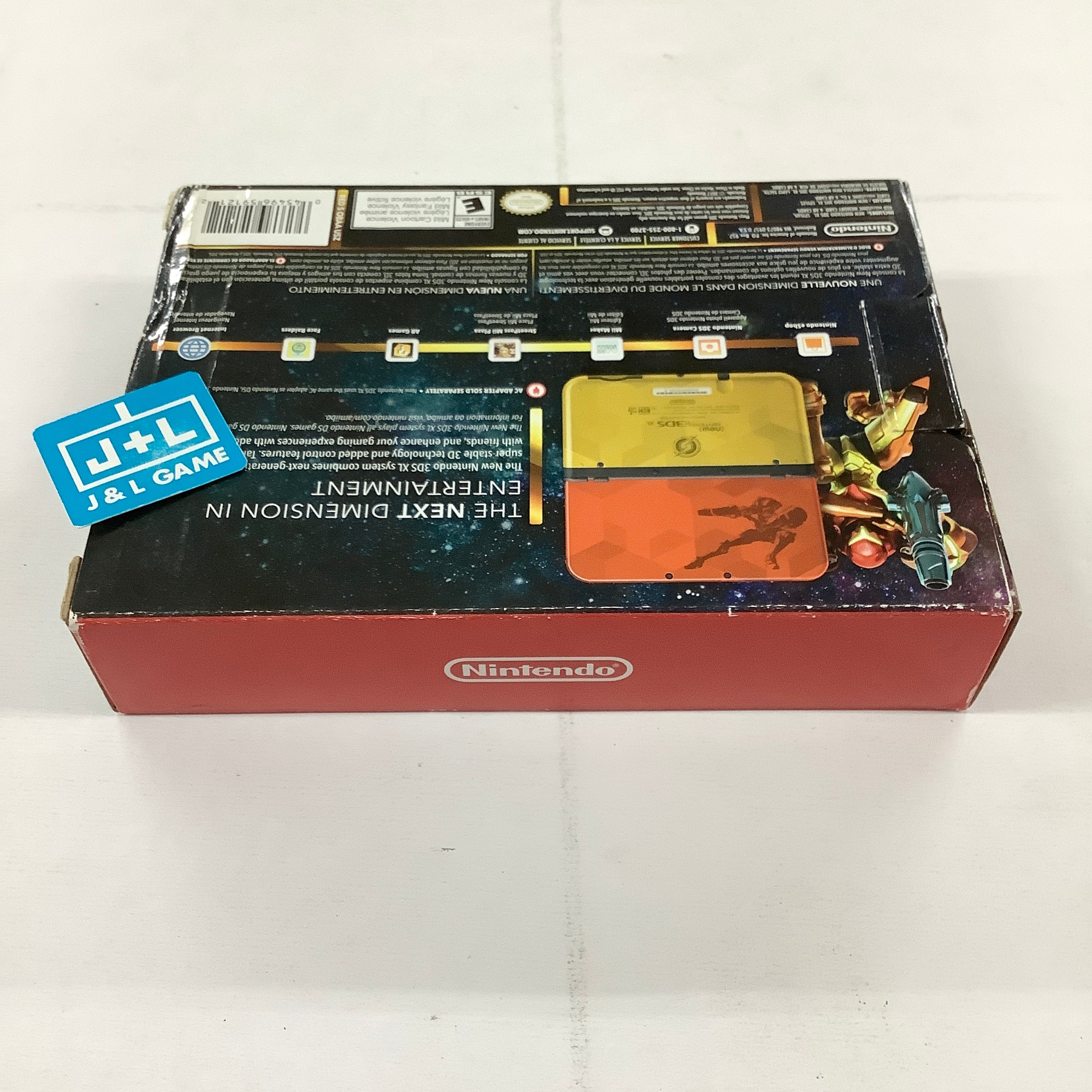 New Nintendo 3DS XL Console (Samus Edition) - (3DS) Nintendo 3DS [Pre-Owned] Consoles Nintendo   