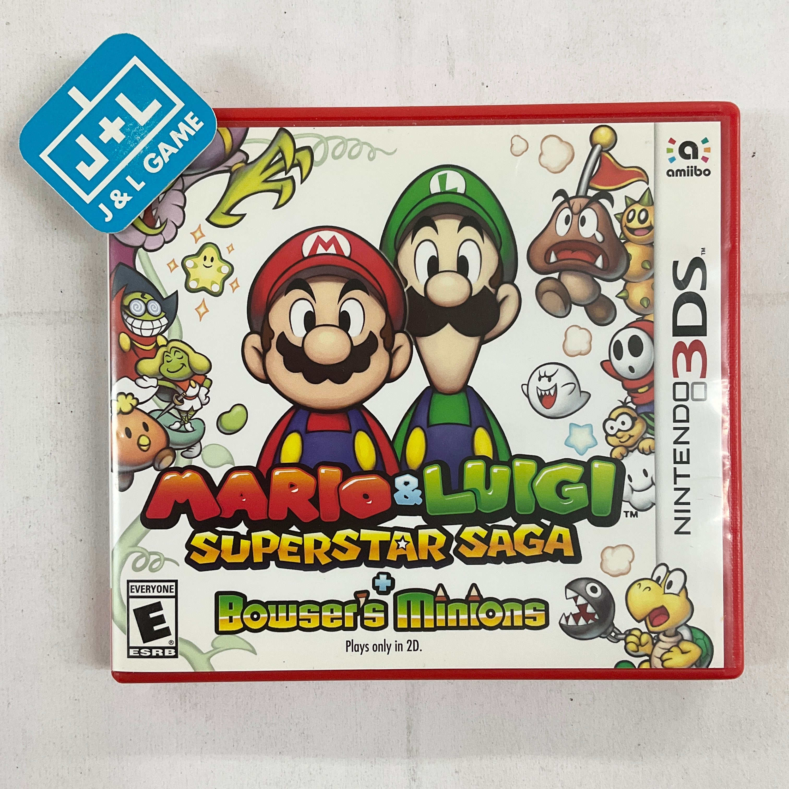 Mario & Luigi: Superstar Saga + Bowser's Minions - (3DS) Nintendo 3DS [Pre-Owned] Video Games Nintendo   