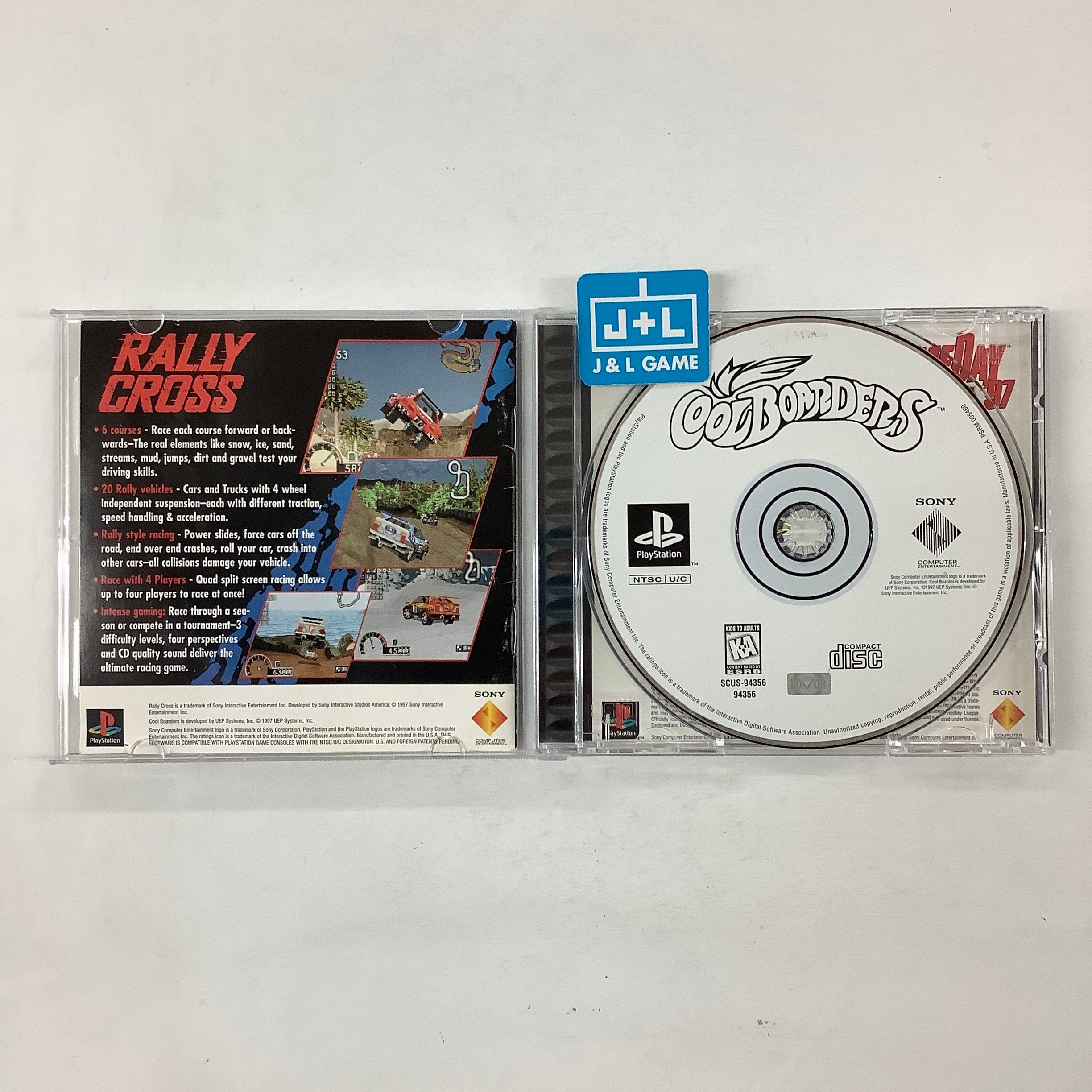Cool Boarders - (PS1) PlayStation 1 [Pre-Owned] Video Games SCEA   