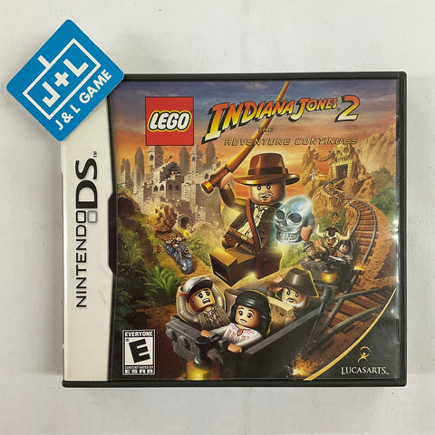 LEGO Indiana Jones 2: The Adventure Continues - (NDS) Nintendo DS [Pre-Owned] Video Games LucasArts   