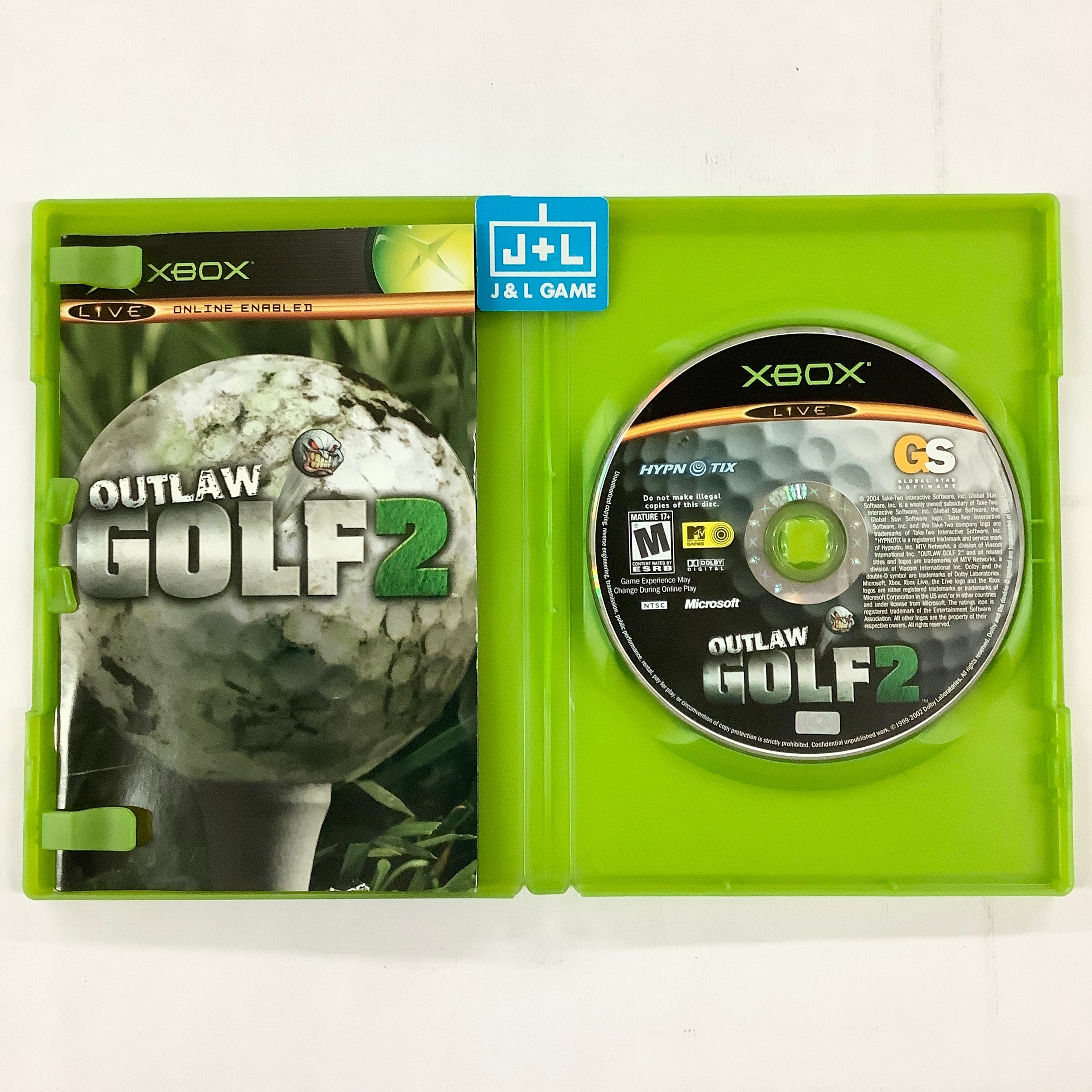 Outlaw Golf 2 - (XB) Xbox [Pre-Owned] Video Games Global Star Software   