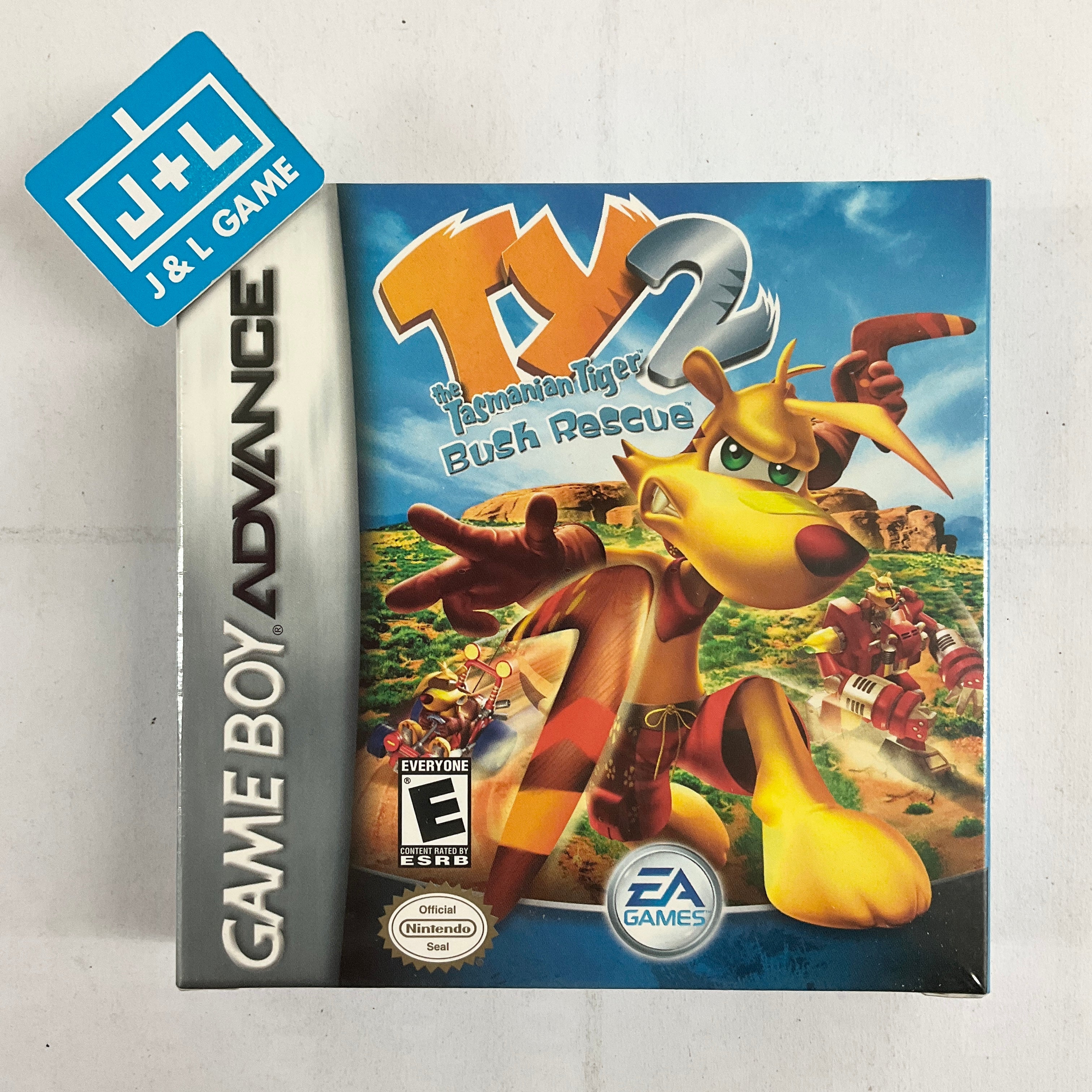 Ty the Tasmanian Tiger 2: Bush Rescue - (GBA) Game Boy Advance Video Games EA Games   