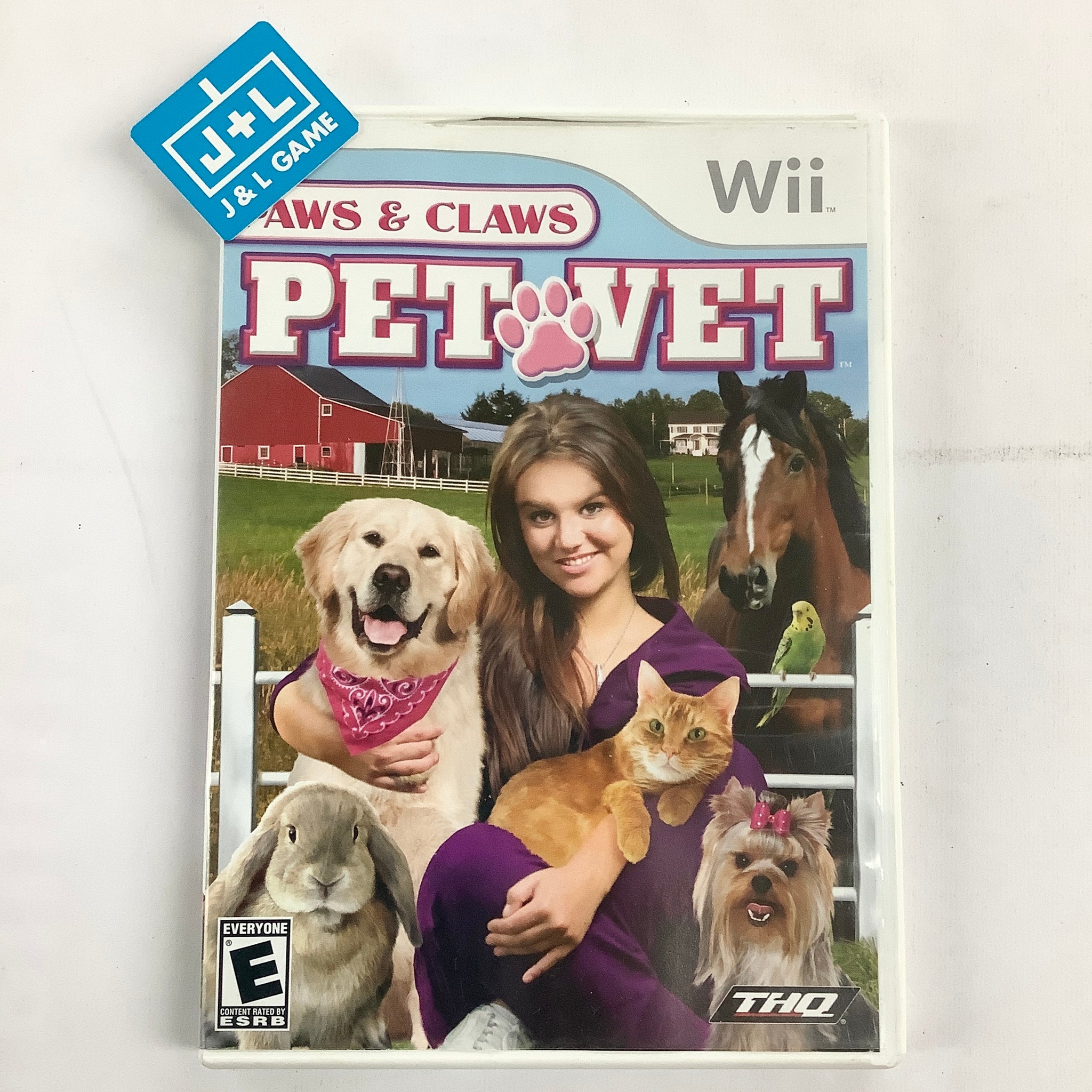 Paws And Claws Pet Vet Nintendo Wii [PreOwned] J&L Video Games