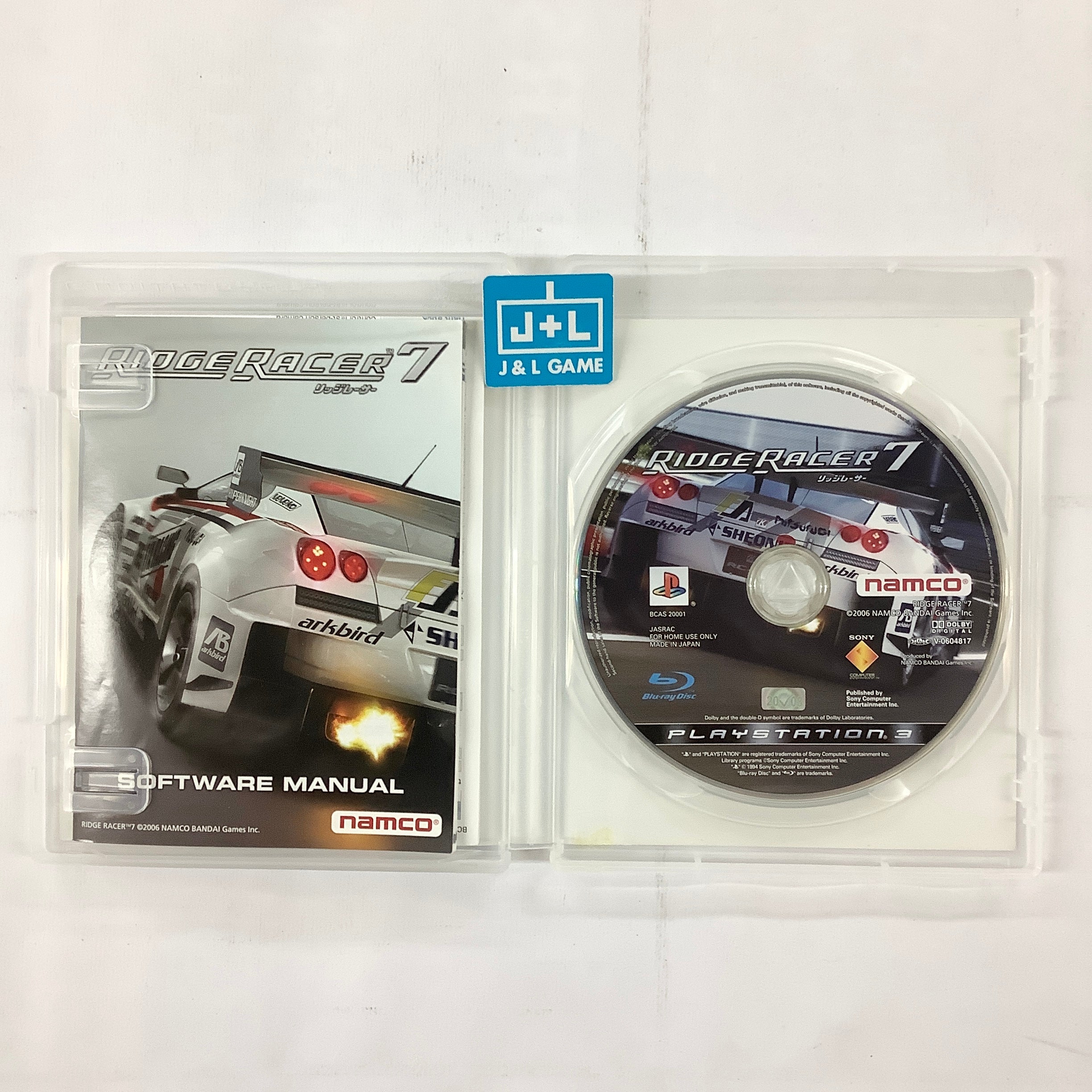 Ridge Racer 7 - (PS3) PlayStation 3 [Pre-Owned] (Asia Import) Video Games Namco Bandai Games   