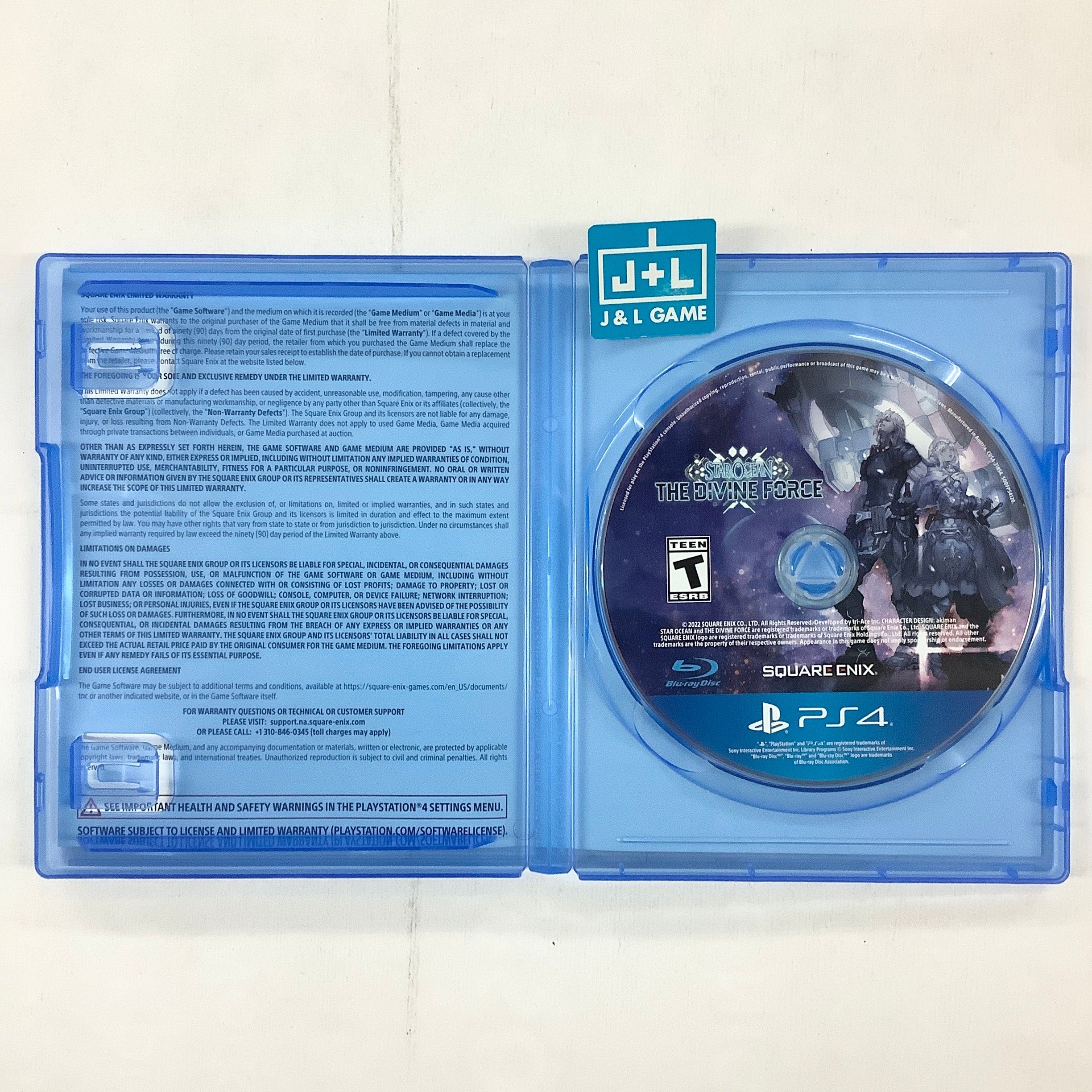 Star Ocean The Divine Force - (PS4) PlayStation 4 [UNBOXING] Video Games Square Enix   