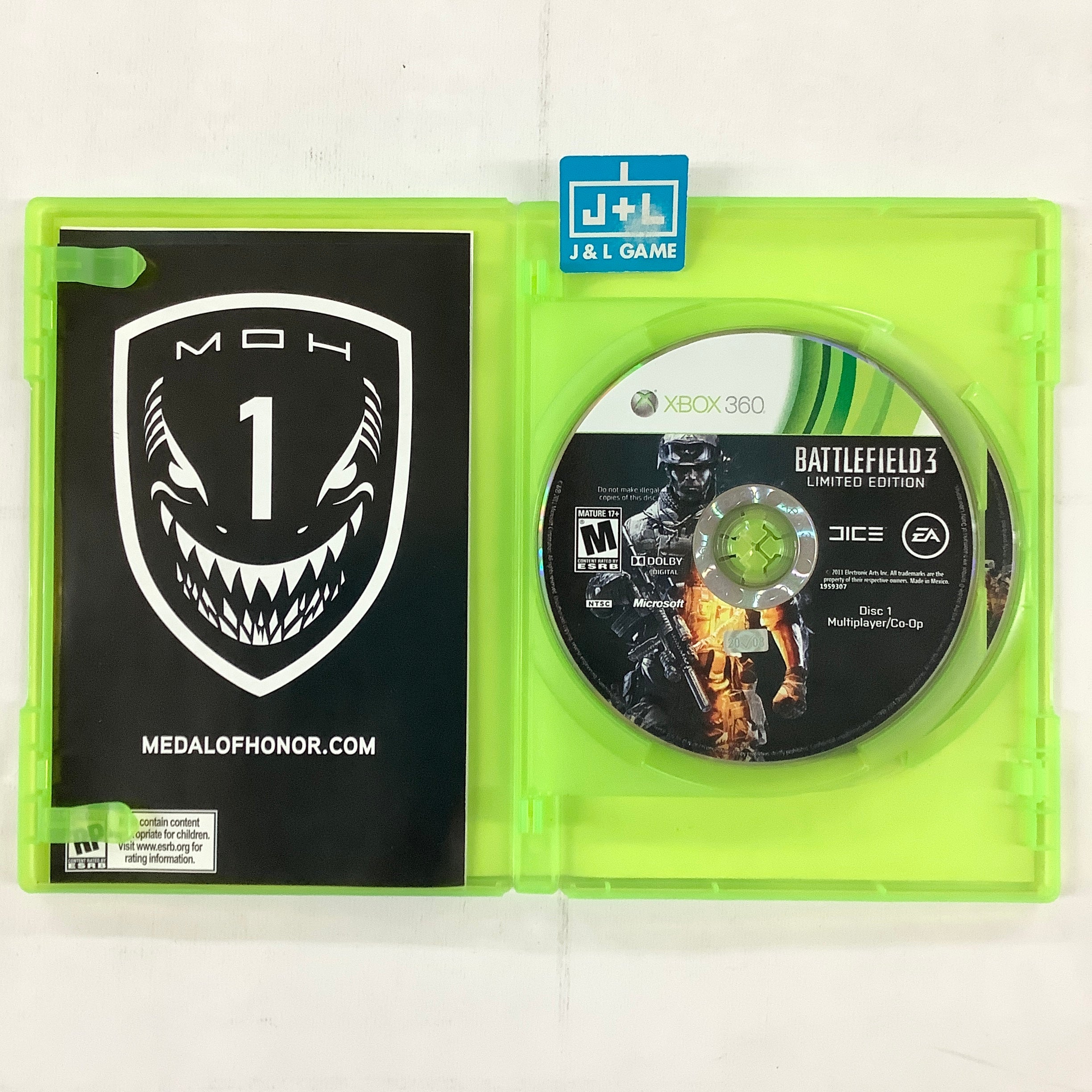 Battlefield 3 (Limited Edition) - Xbox 360 [Pre-Owned] Video Games Electronic Arts   