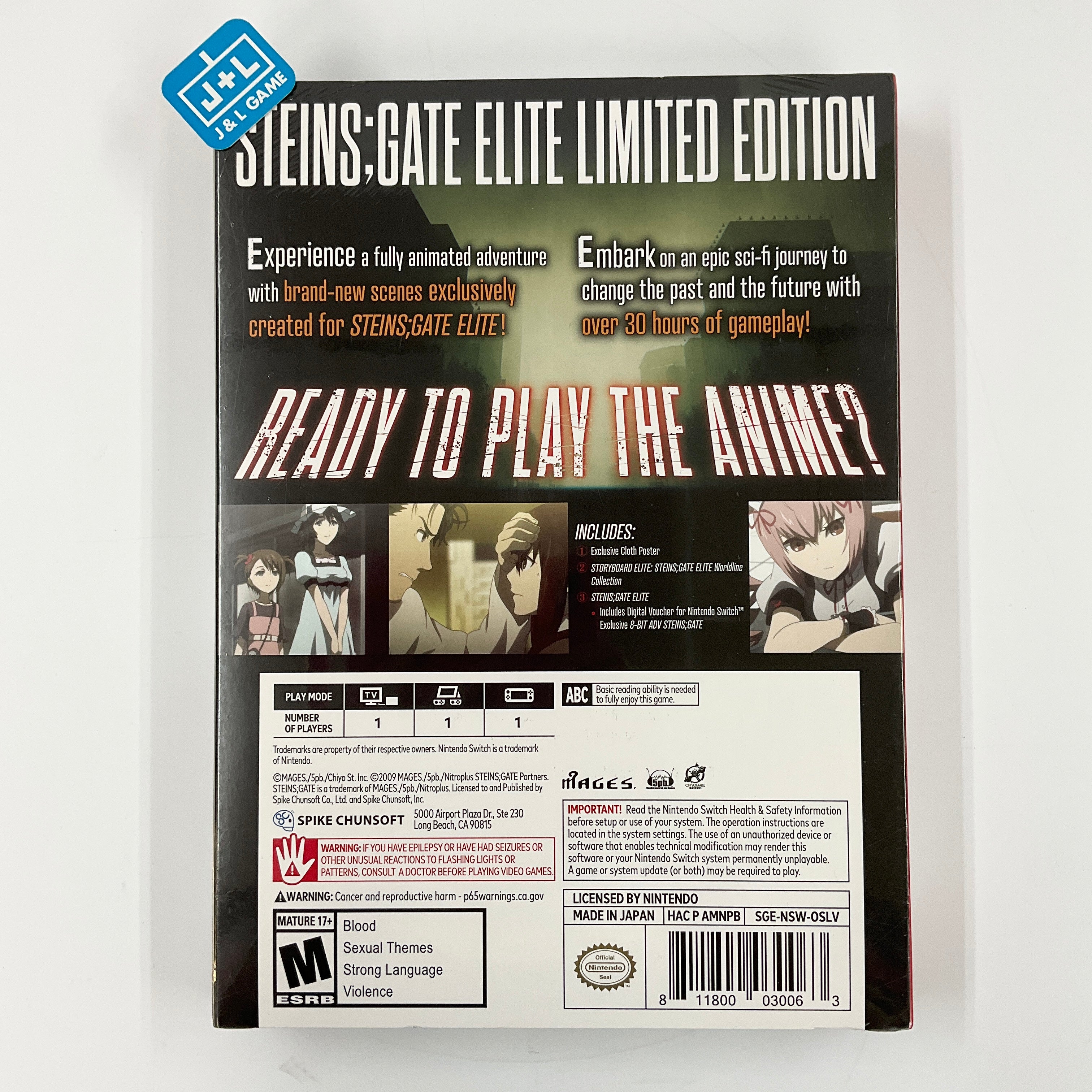 Steins - Nintendo Switch | Spike Chunsoft | GameStop