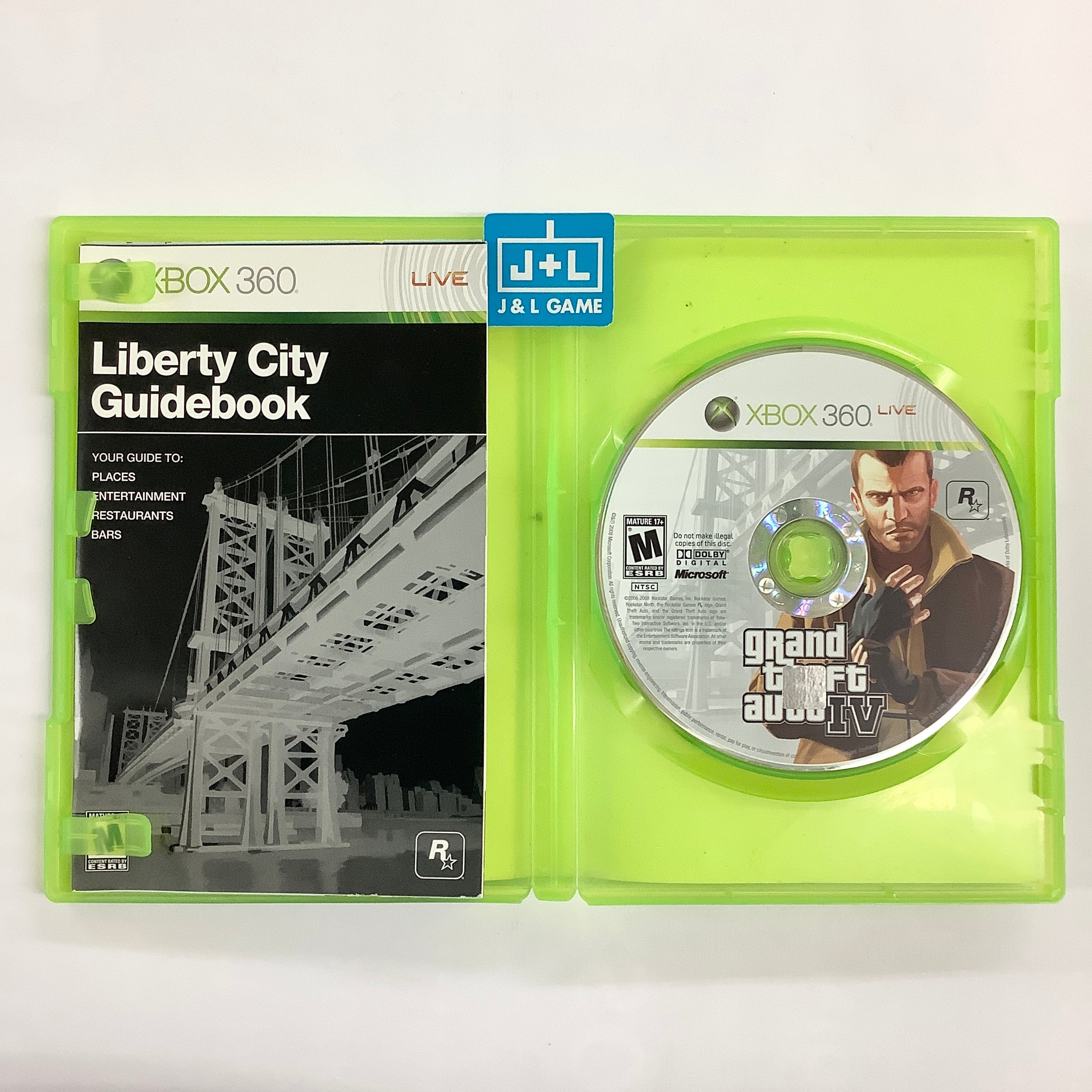 Grand Theft Auto IV - Xbox 360 [Pre-Owned] Video Games Rockstar Games   