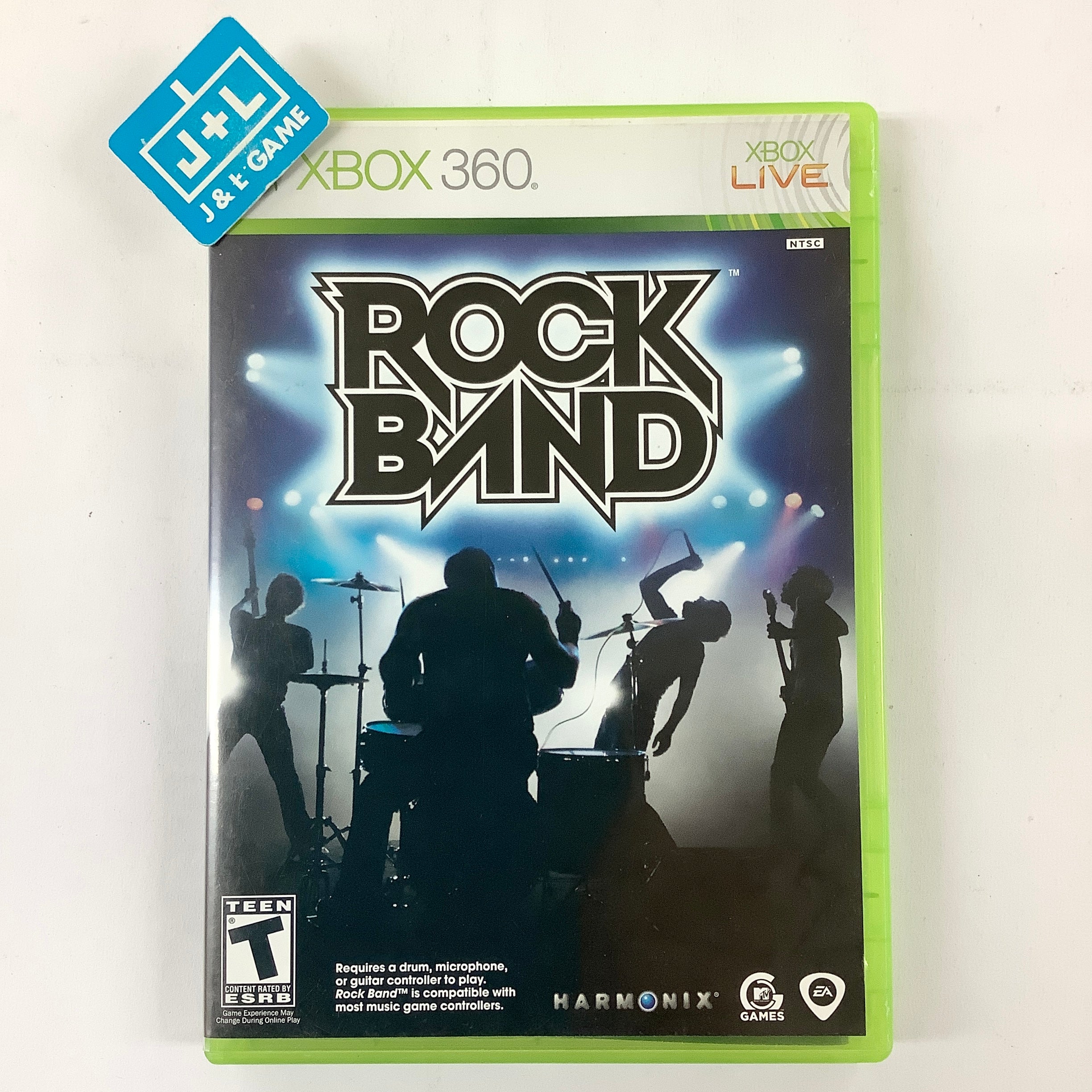 Rock Band - Xbox 360 [Pre-Owned] Video Games MTV Games   