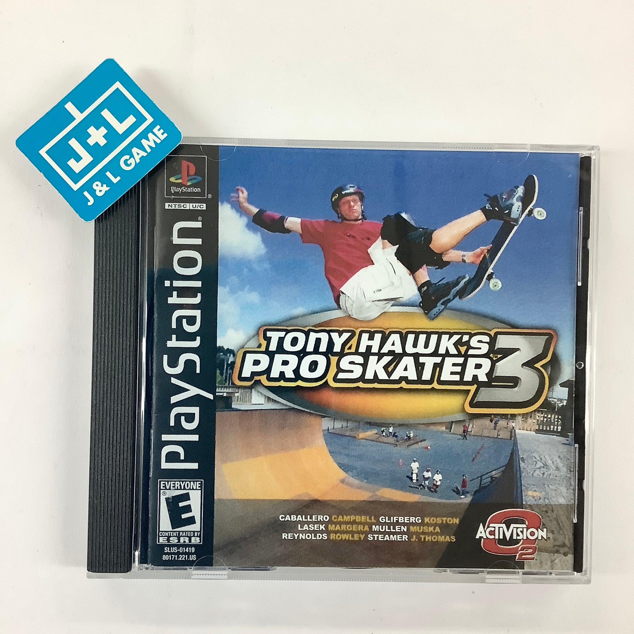 Found a Reference to Tony hawks pro skater 3. If you played on pc