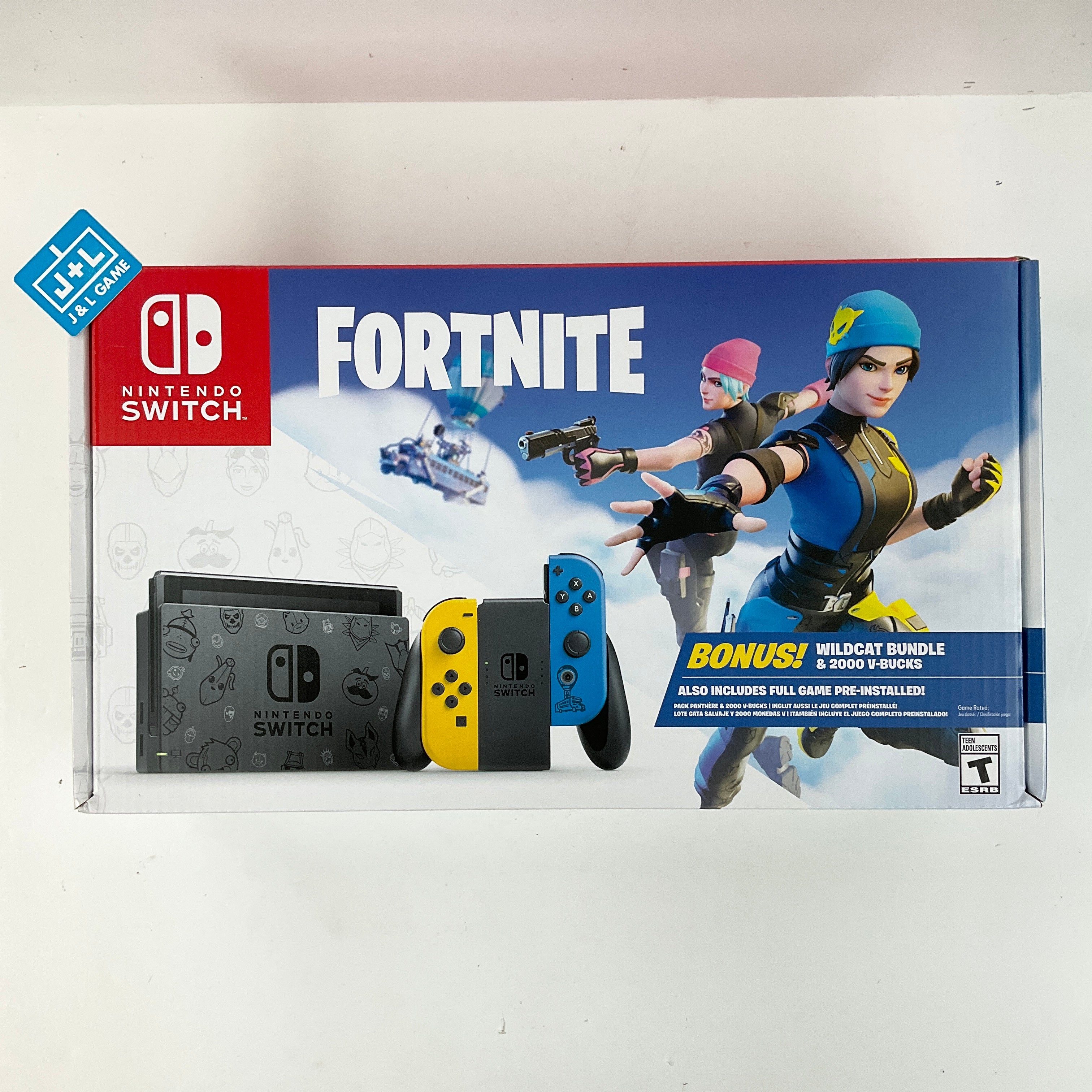 Nintendo Switch™ Fortnite Wildcat Bundle - (NSW) Nintendo Switch Video Games Nintendo   