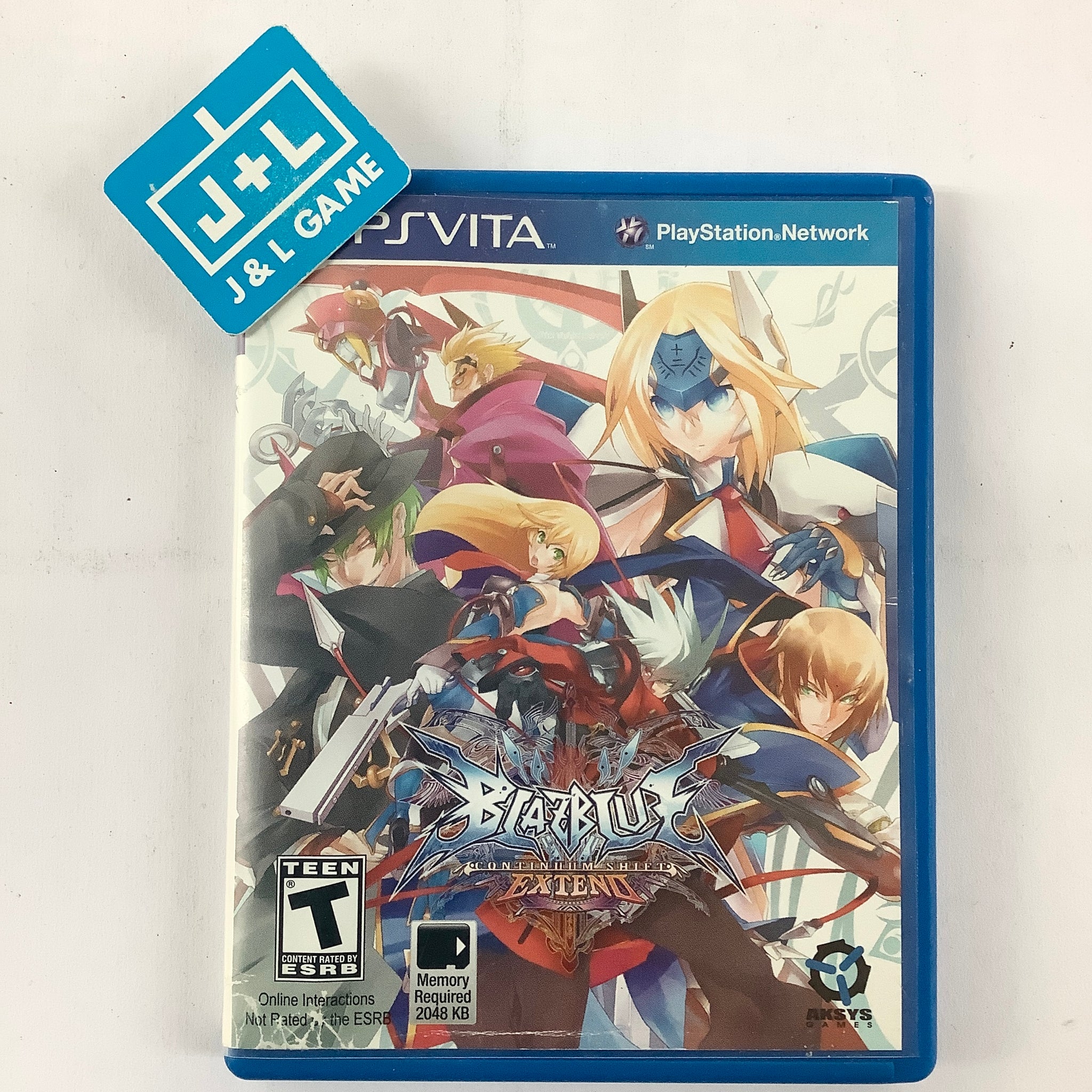 BlazBlue: Continuum Shift Extend - (PSV) PlayStation Vita [Pre-Owned] Video Games Aksys Games   