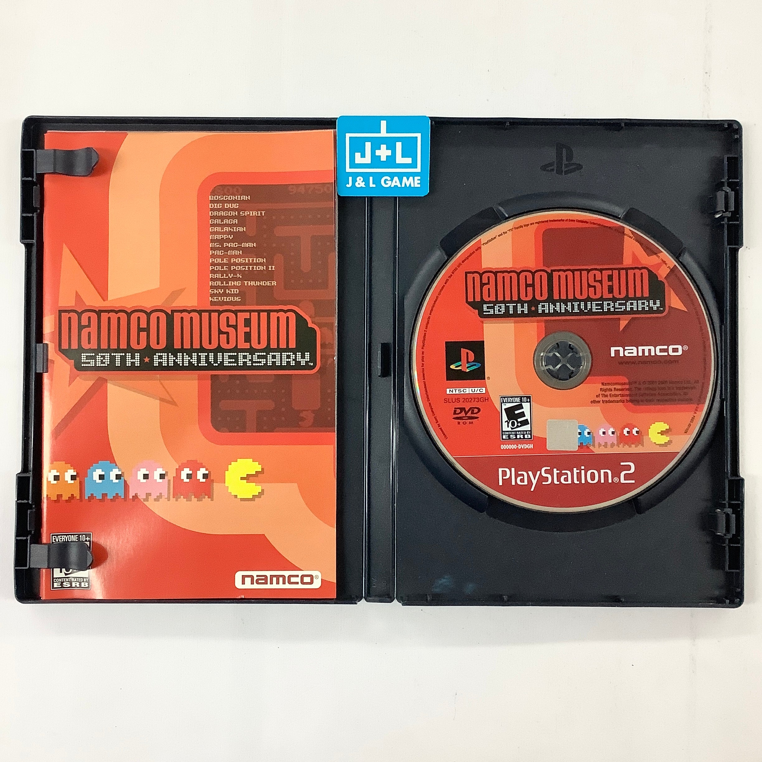 Namco Museum 50th Anniversary (Greatest Hits) - (PS2) PlayStation