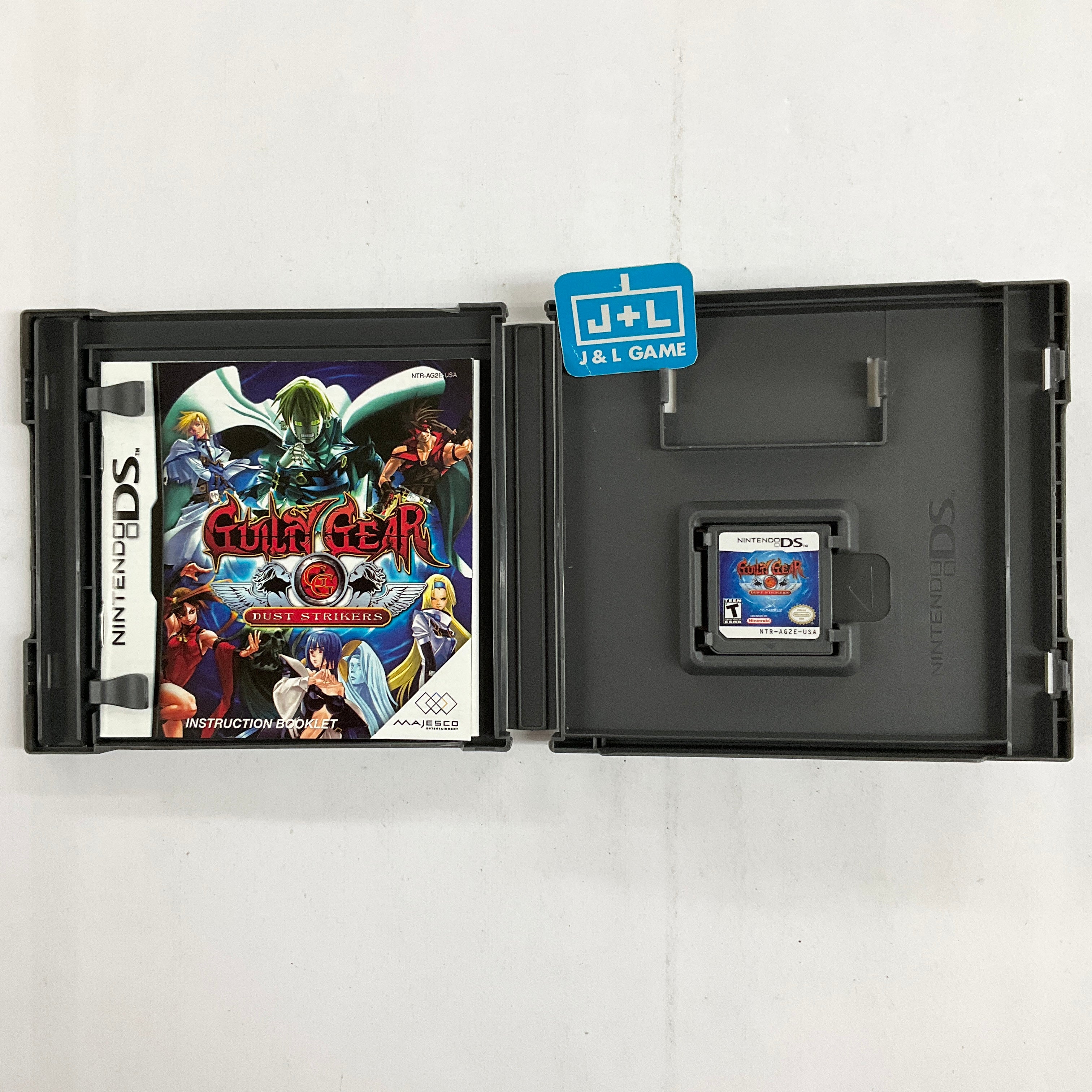 Guilty Gear Dust Strikers - (NDS) Nintendo DS [Pre-Owned] Video Games Majesco   