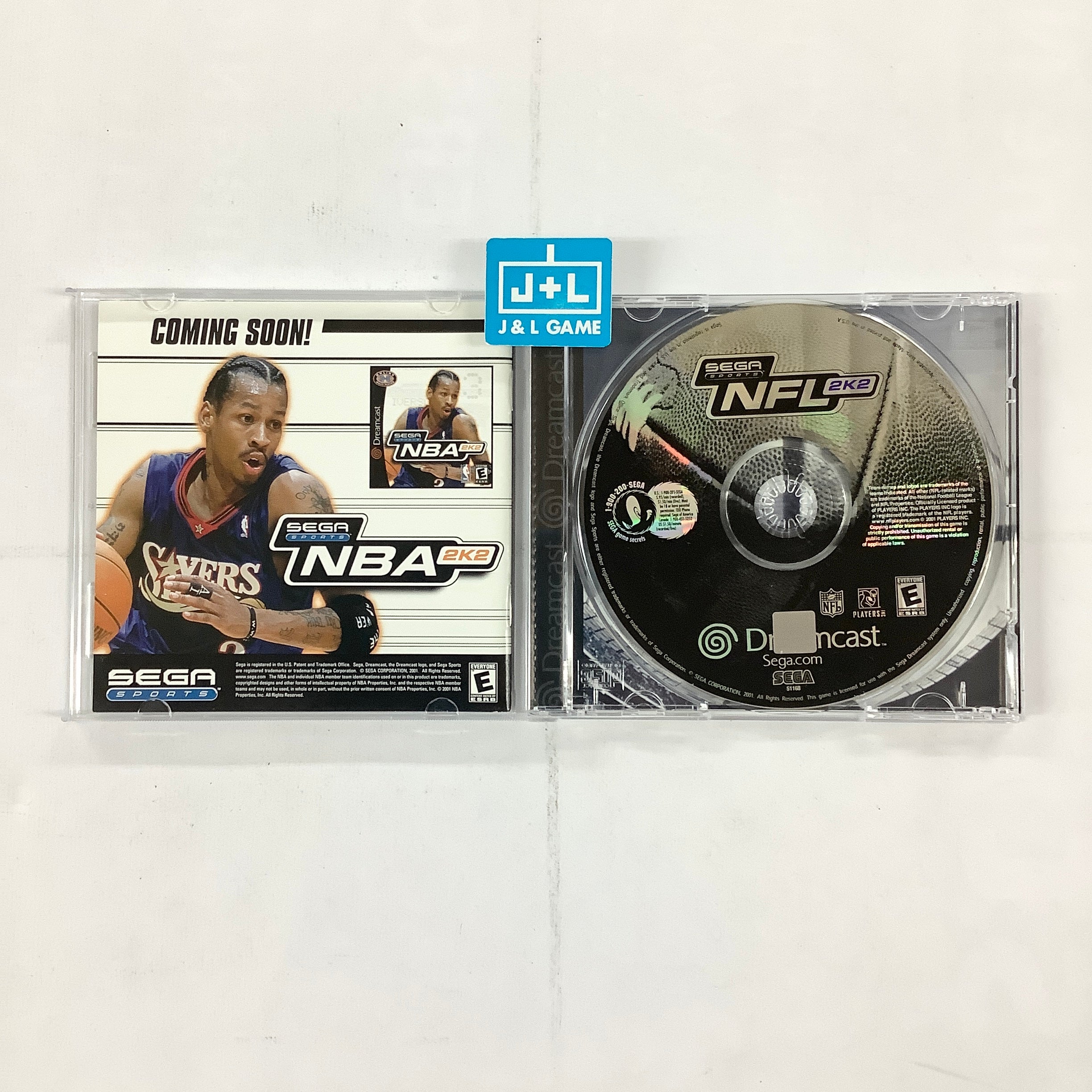 NFL 2K2 - (DC) SEGA Dreamcast  [Pre-Owned] Video Games Sega   