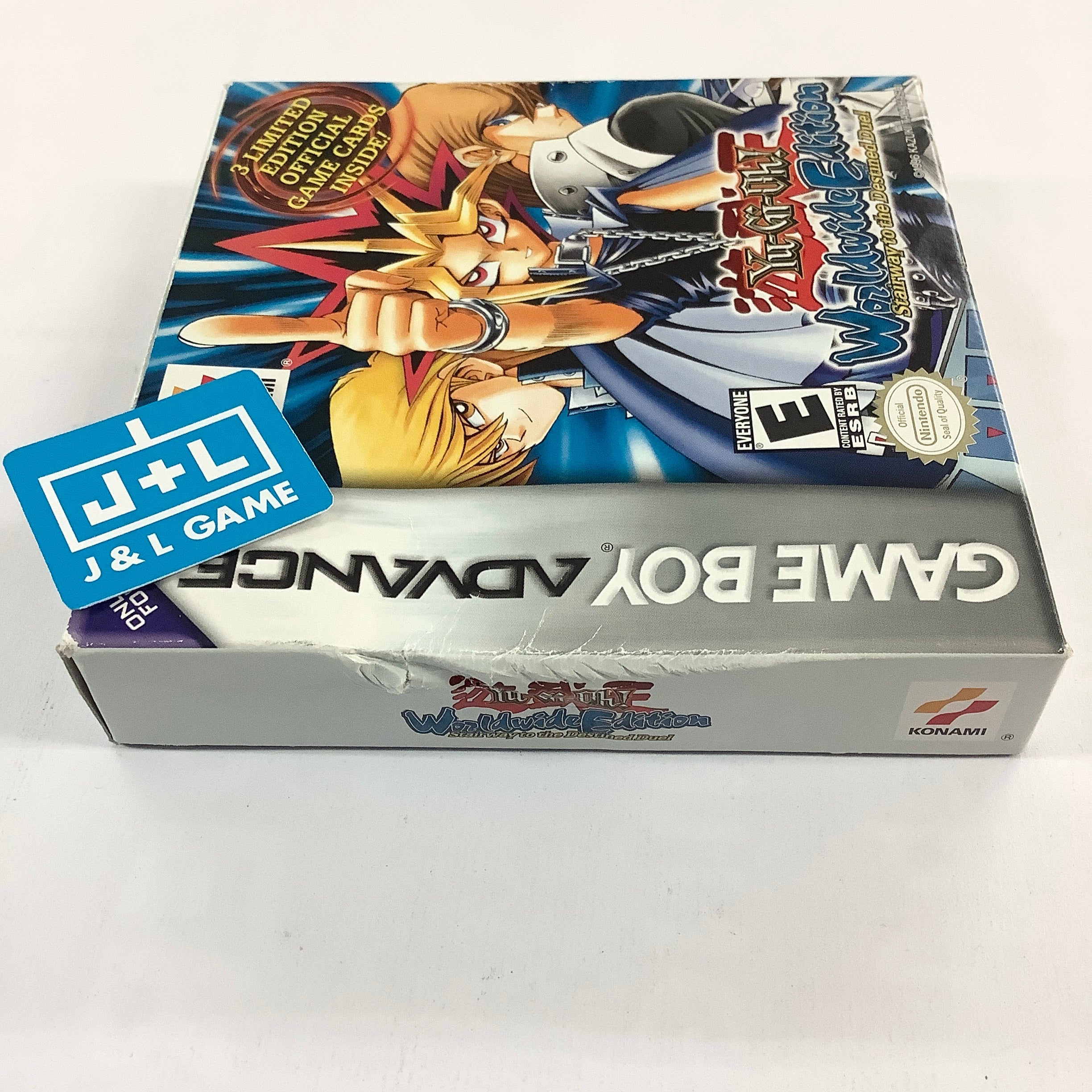 Yu-Gi-Oh! Worldwide Edition: Stairway to the Destined Duel - (GBA) Game Boy Advance [Pre-Owned] Video Games Konami   