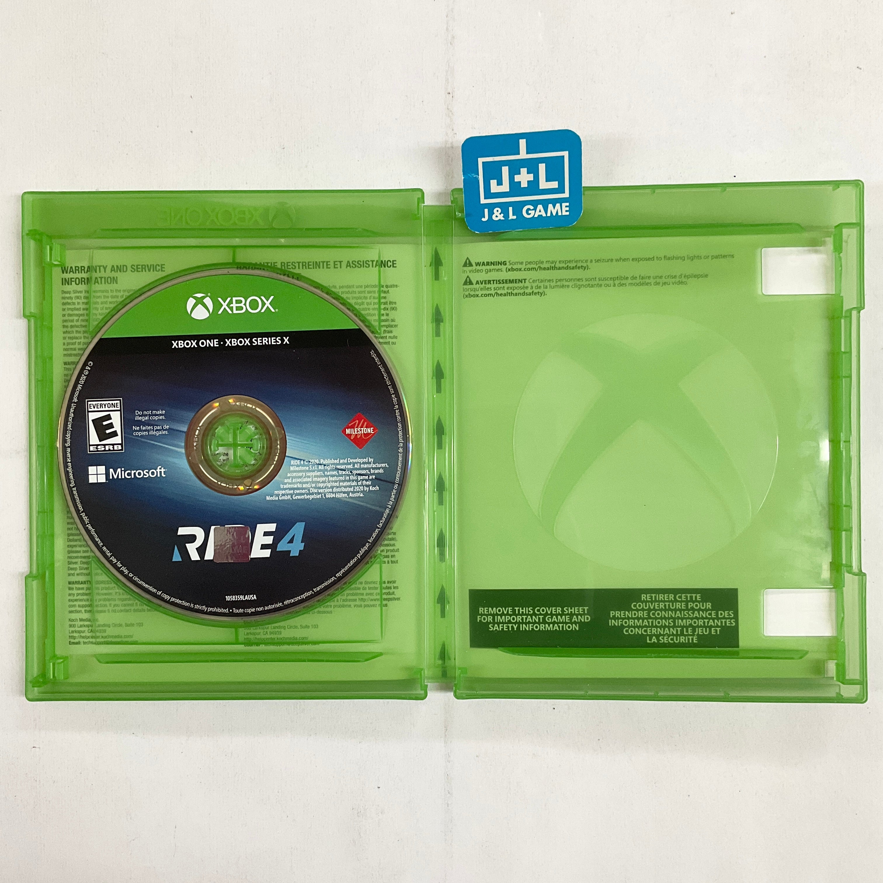 RIDE 4 - (XSX) Xbox Series X [Pre-Owned] Video Games Milestone S.r.l   
