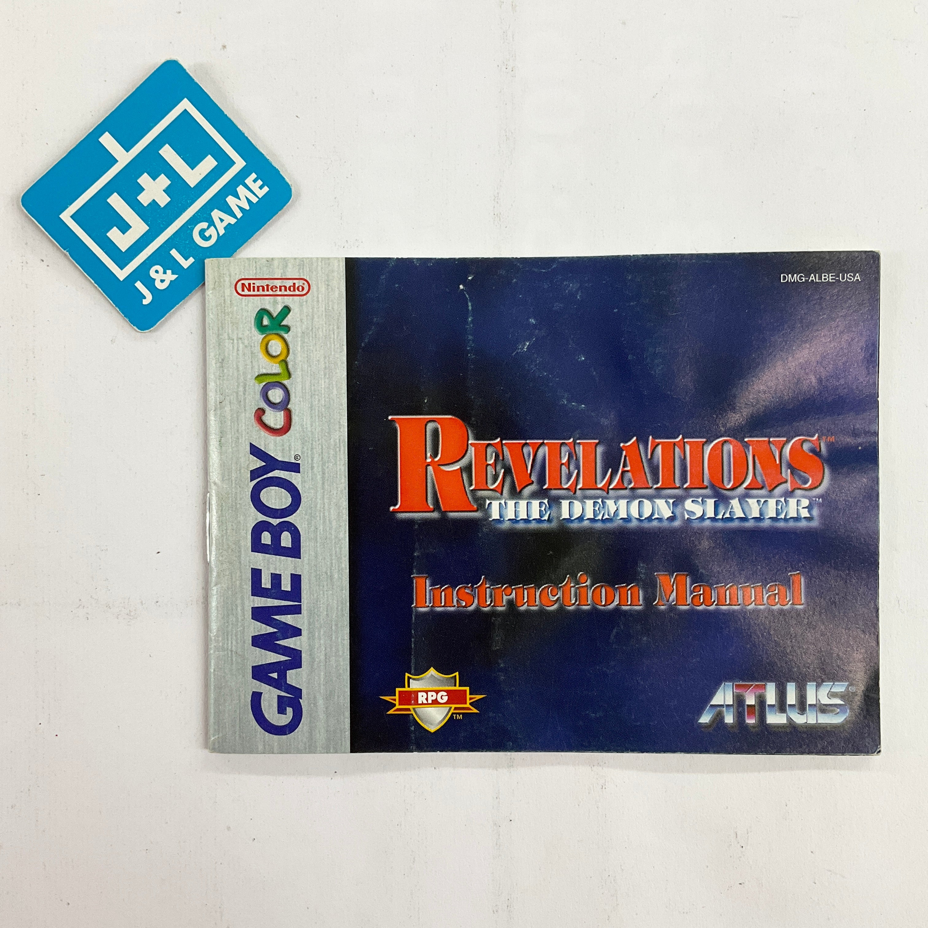 Revelations: The Demon Slayer - (GBC) Game Boy Color [Pre-Owned] Video Games Atlus   